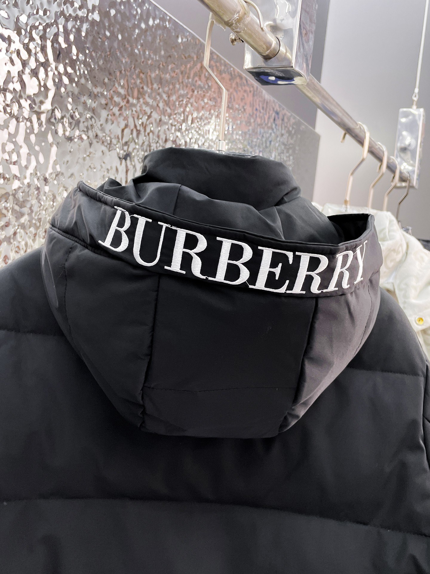 Burberry Couple Down Jacket Goose Down M-l-xl