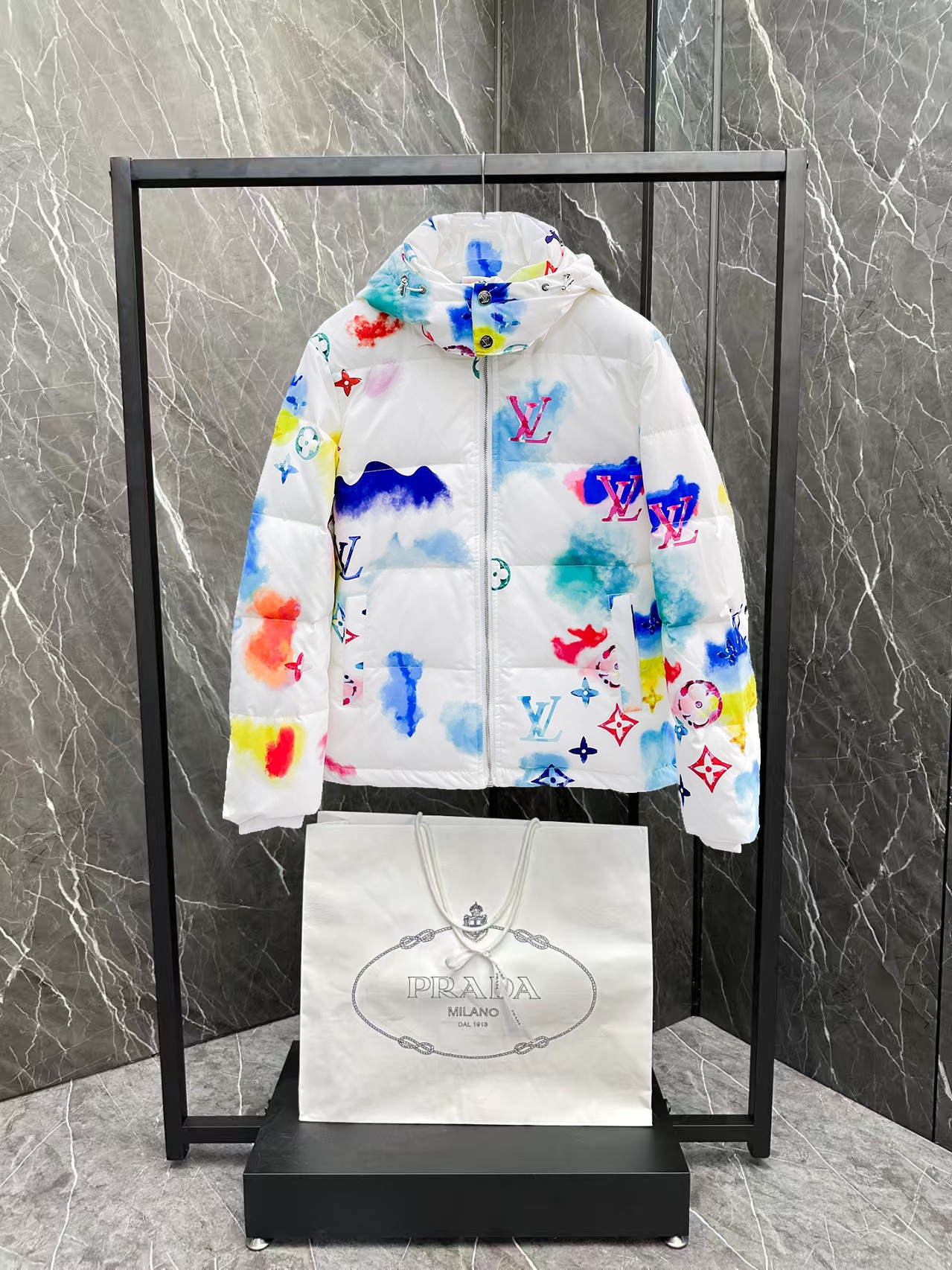 Louis Vuitton Couple Down Jacket Goose Down M-l-xl