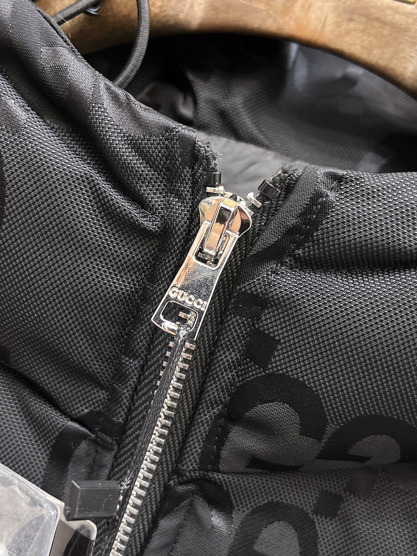 Gucci Down Vest Goose Down Black S-m-l-xl