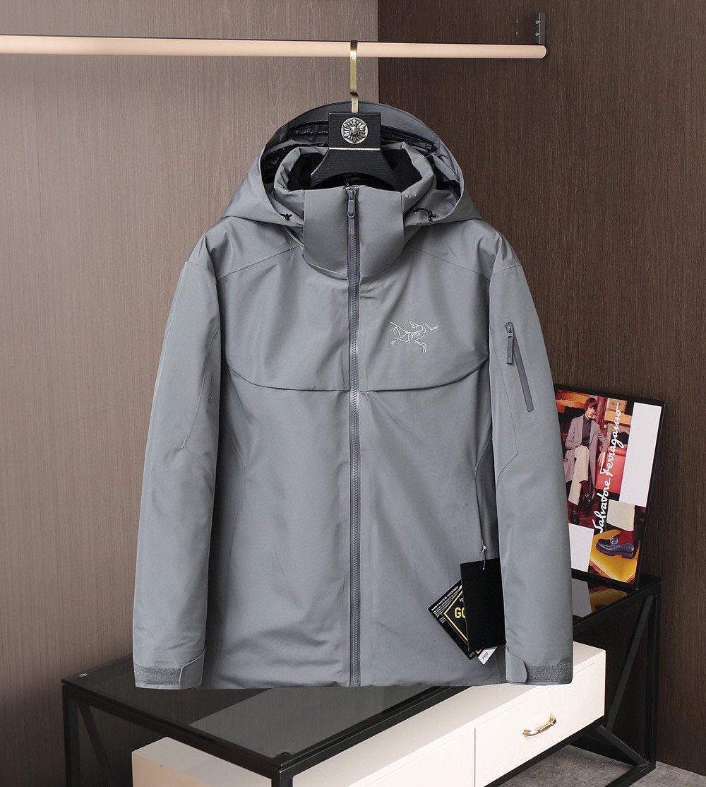 Arcteryx Down Jacket Goose Down Hooded S-m-l-xl