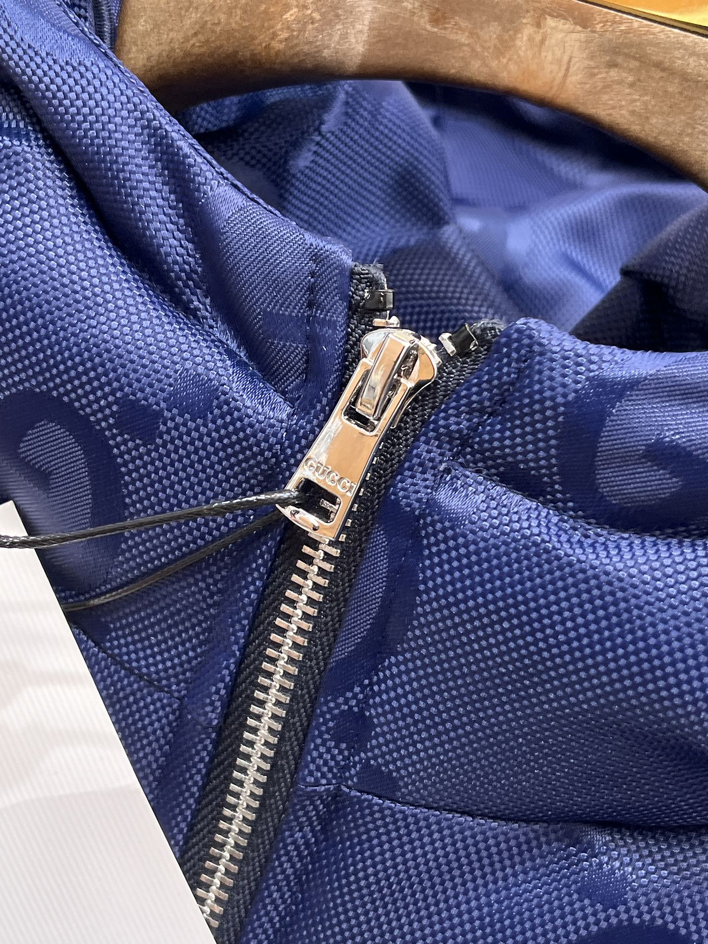 Gucci Down Vest Goose Down Blue S-m-l-xl