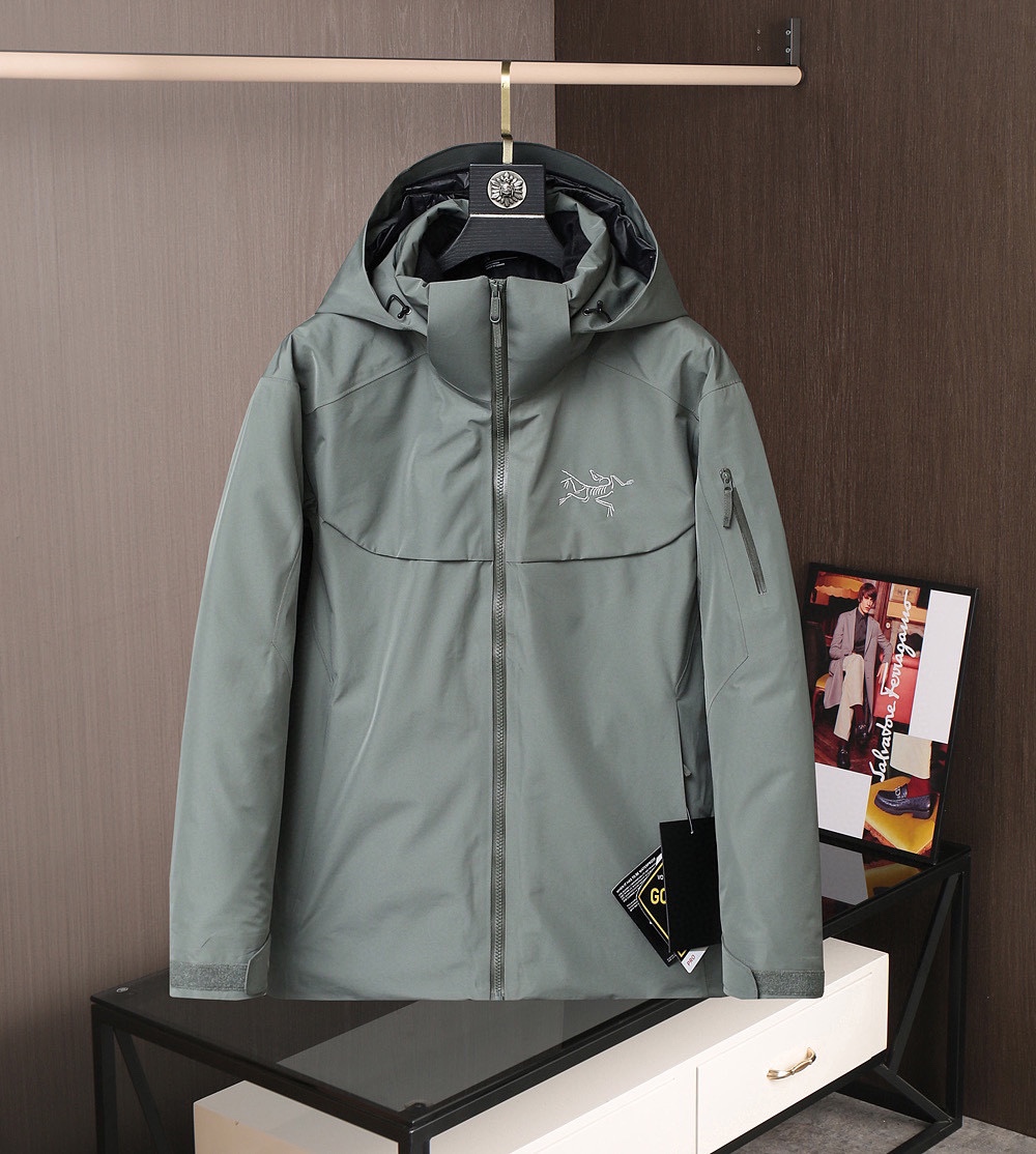 Arcteryx Down Jacket Goose Down Hooded S-m-l-xl