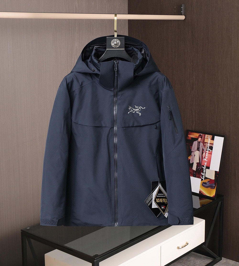 Arcteryx Down Jacket Goose Down Hooded S-m-l-xl