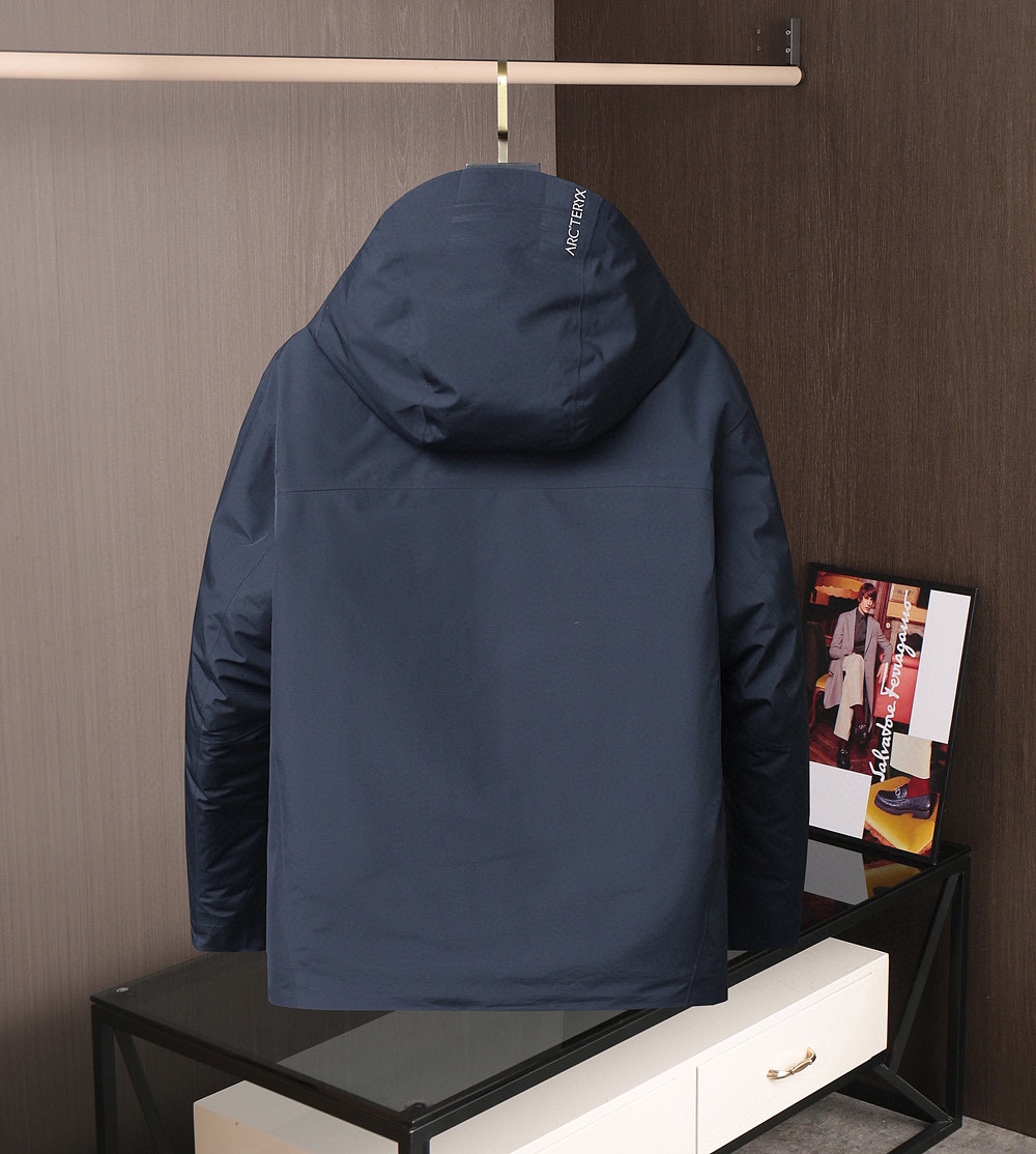 Arcteryx Down Jacket Goose Down Hooded S-m-l-xl