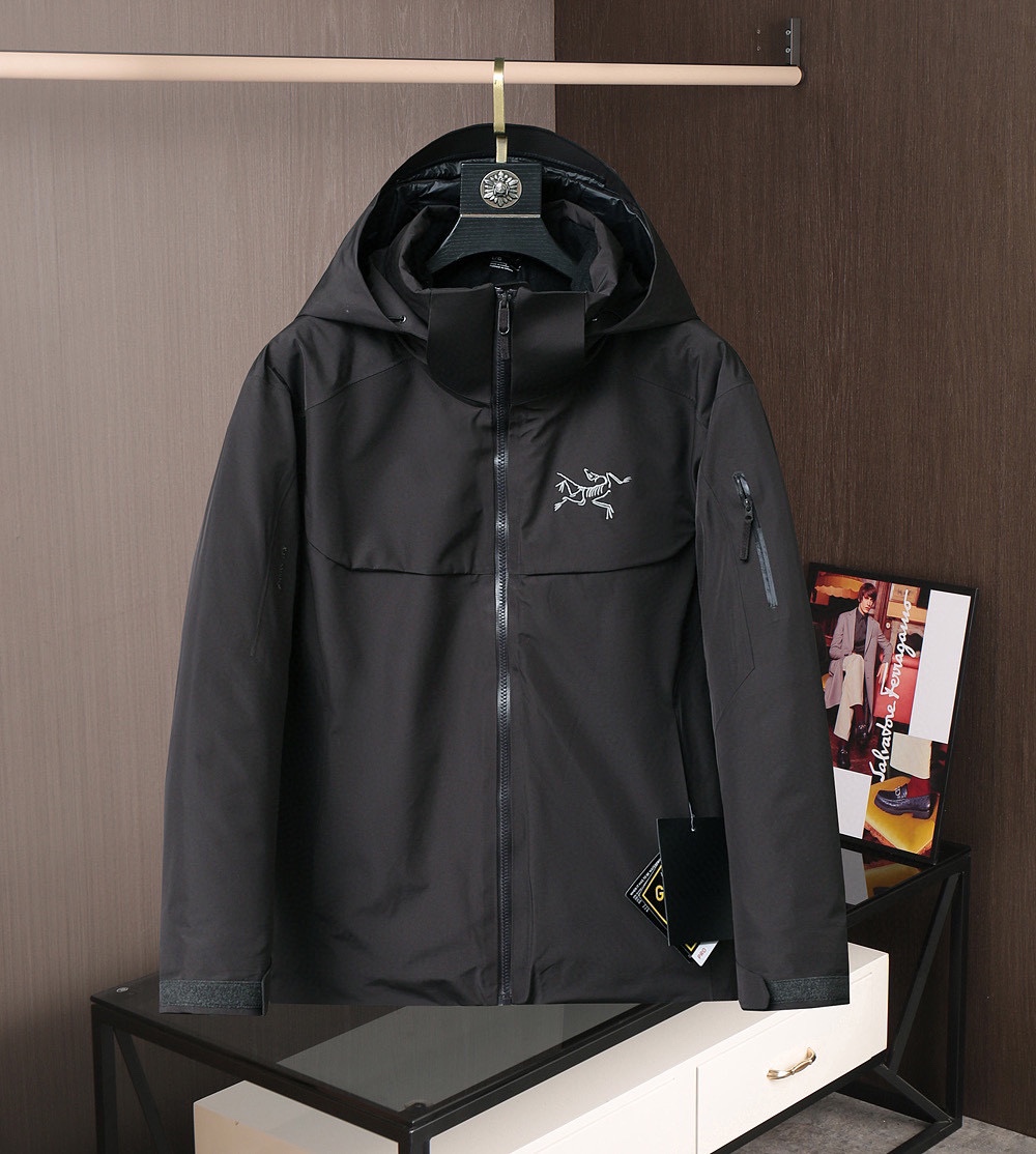 Arcteryx Down Jacket Goose Down Hooded S-m-l-xl