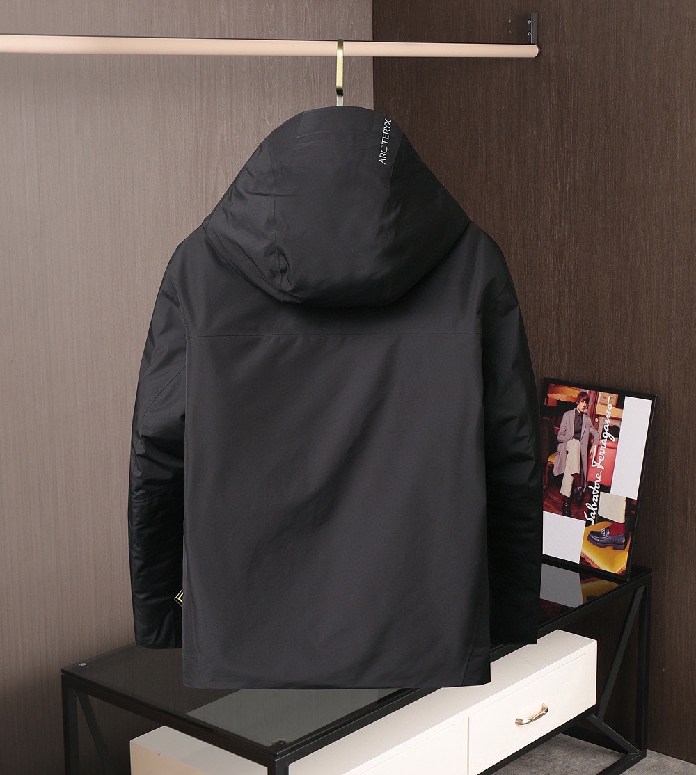 Arcteryx Down Jacket Goose Down Hooded S-m-l-xl