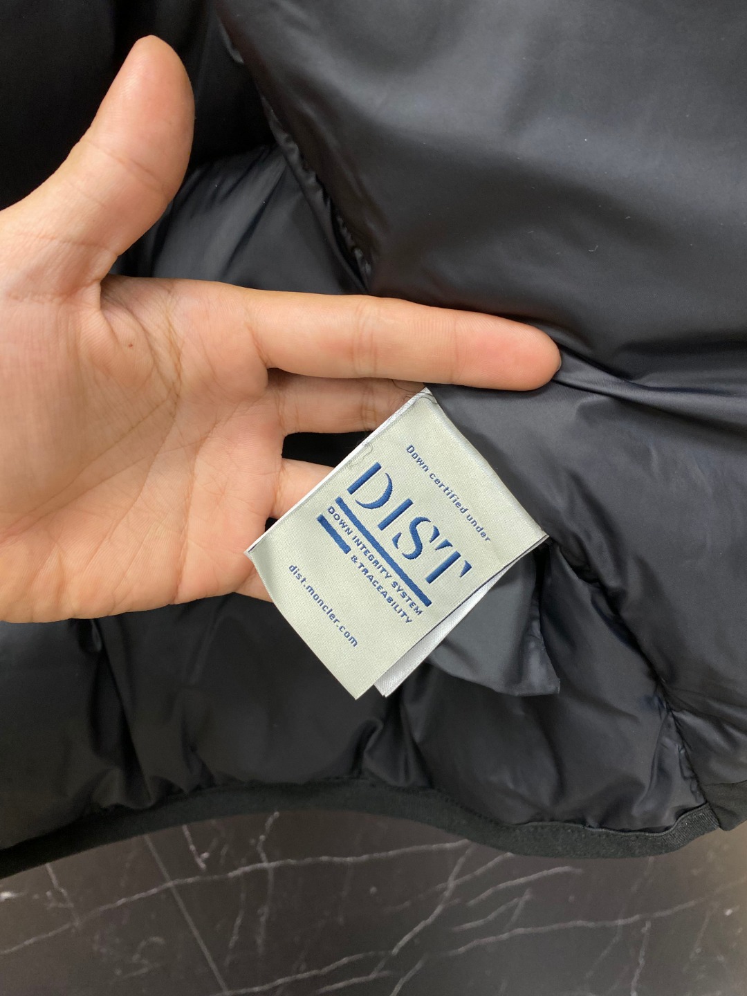 Moncler Male Down Vest Goose Down Black S-m-l