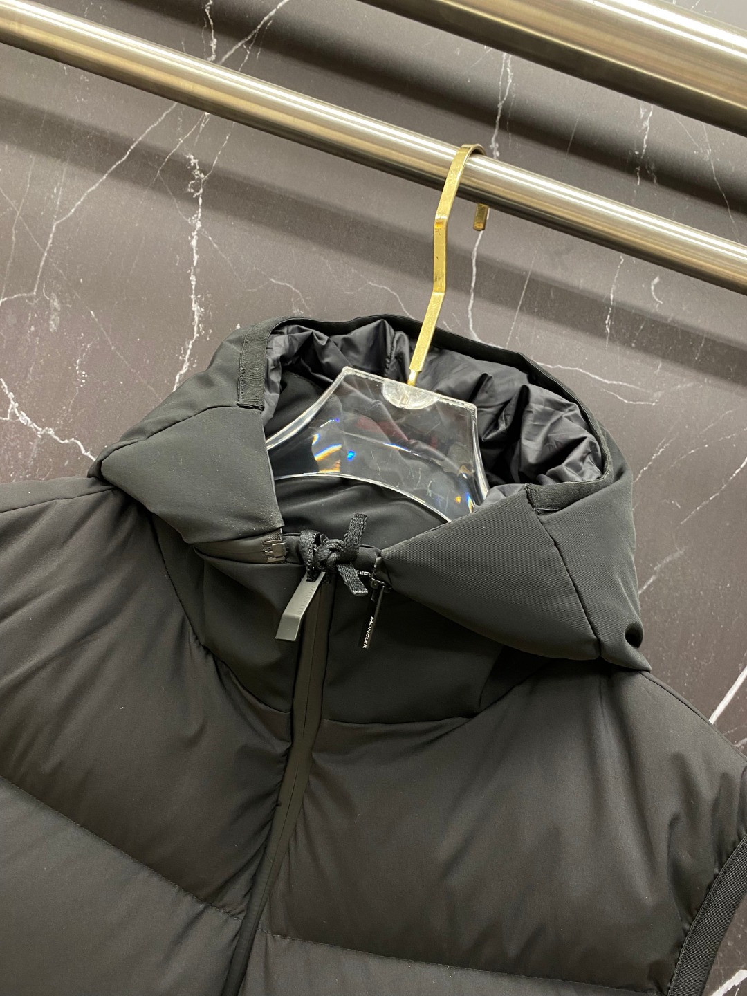 Moncler Male Down Vest Goose Down Black S-m-l