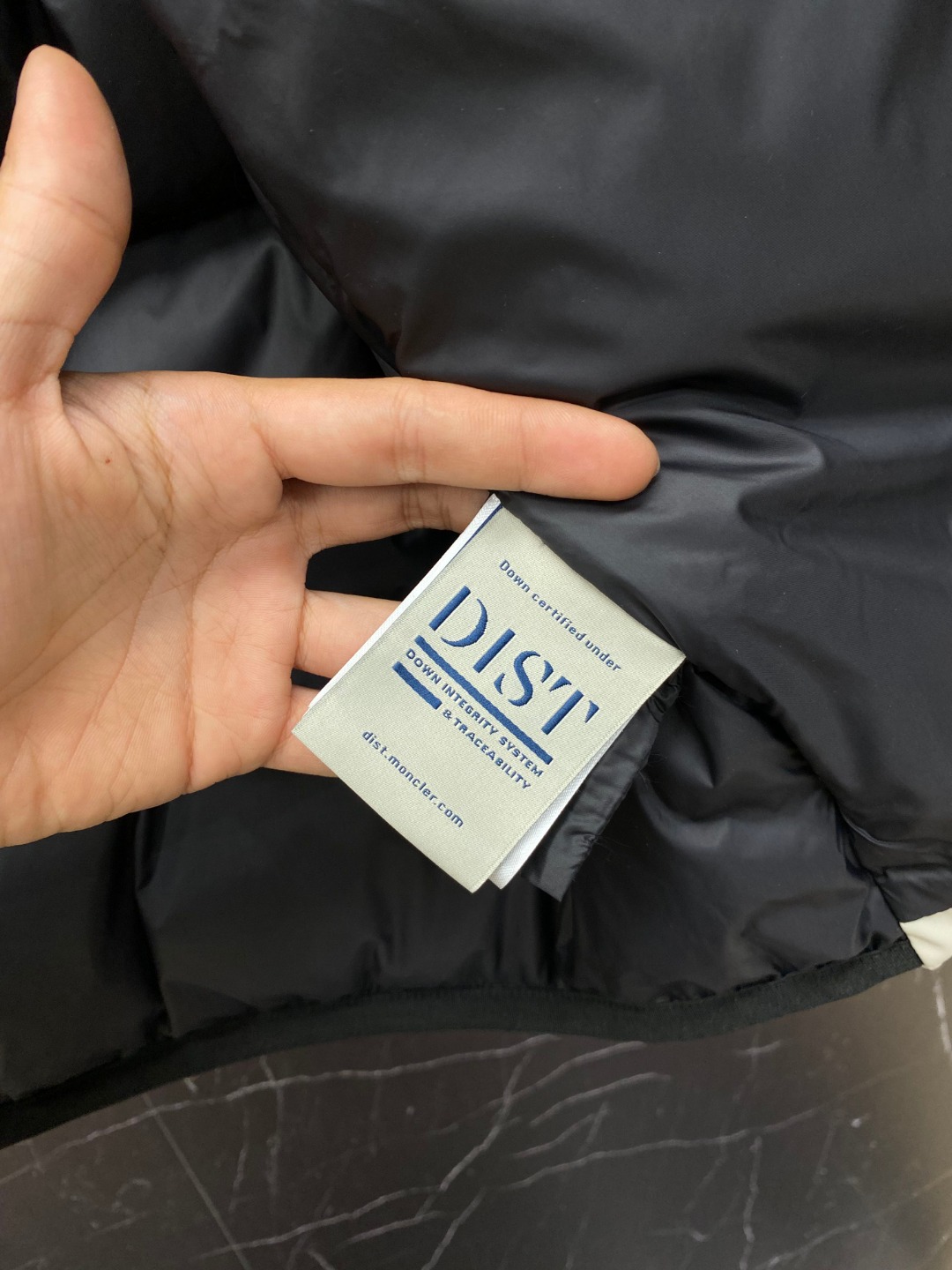 Moncler Male Down Vest Goose Down Black S-m-l