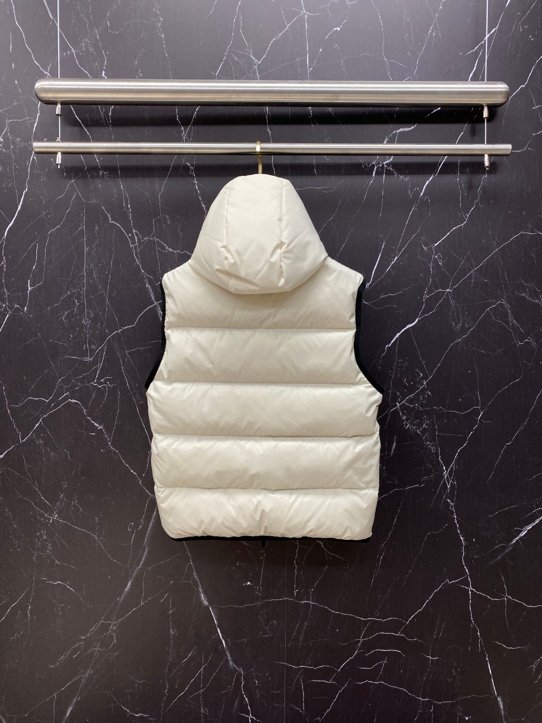 Moncler Male Down Vest Goose Down Black S-m-l