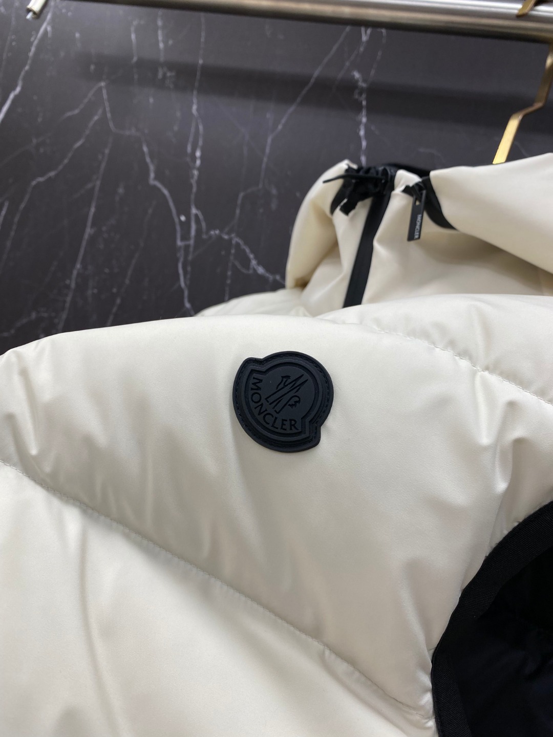 Moncler Male Down Vest Goose Down Black S-m-l