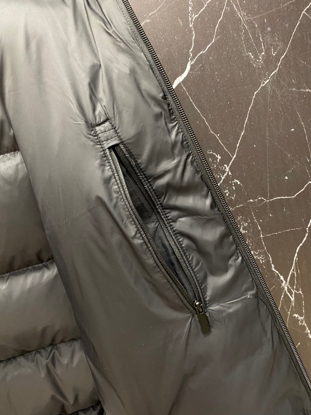 Moncler Male Jacket Goose Down Black Hooded S-m-l