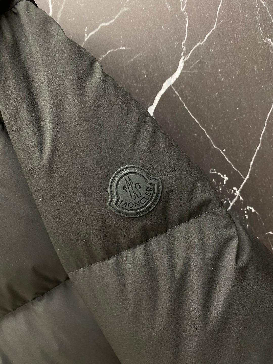 Moncler Male Jacket Goose Down Black Hooded S-m-l