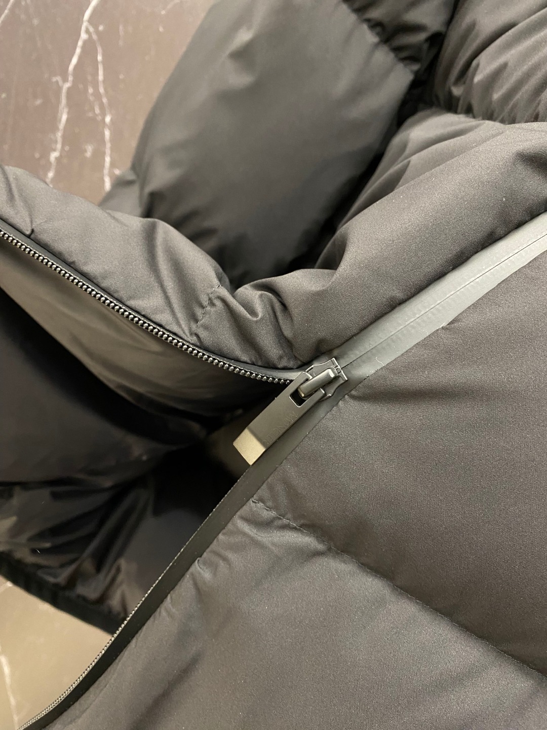 Moncler Male Jacket Goose Down Black Hooded S-m-l