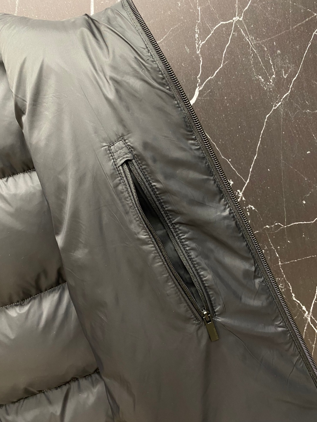 Moncler Male Jacket Goose Down Black Hooded S-m-l