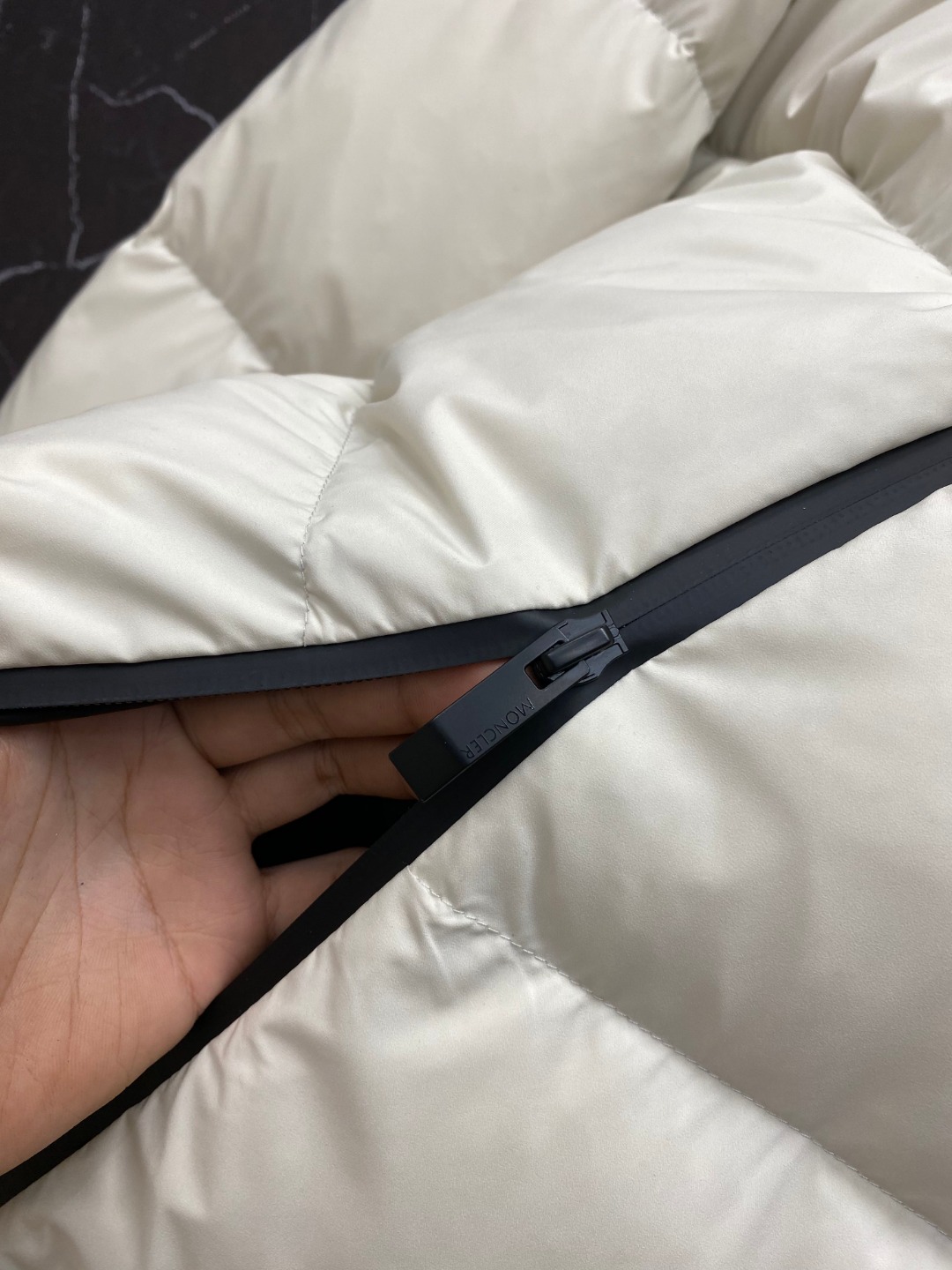 Moncler Male Jacket Goose Down Black Hooded S-m-l