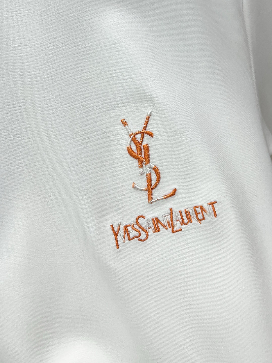 Saint Laurent Hoodie Cotton Black Fleece Lined S-m-l-xl