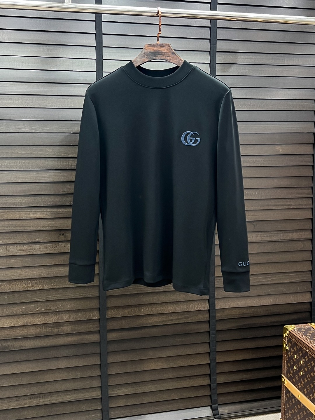 Gucci Hoodie Cotton Black Fleece Lined S-m-l-xl