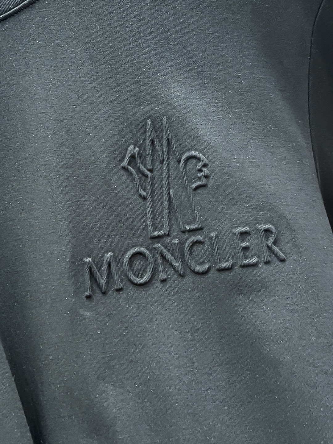 Moncler Hoodie Cotton Black Fleece Lined S-m-l-xl