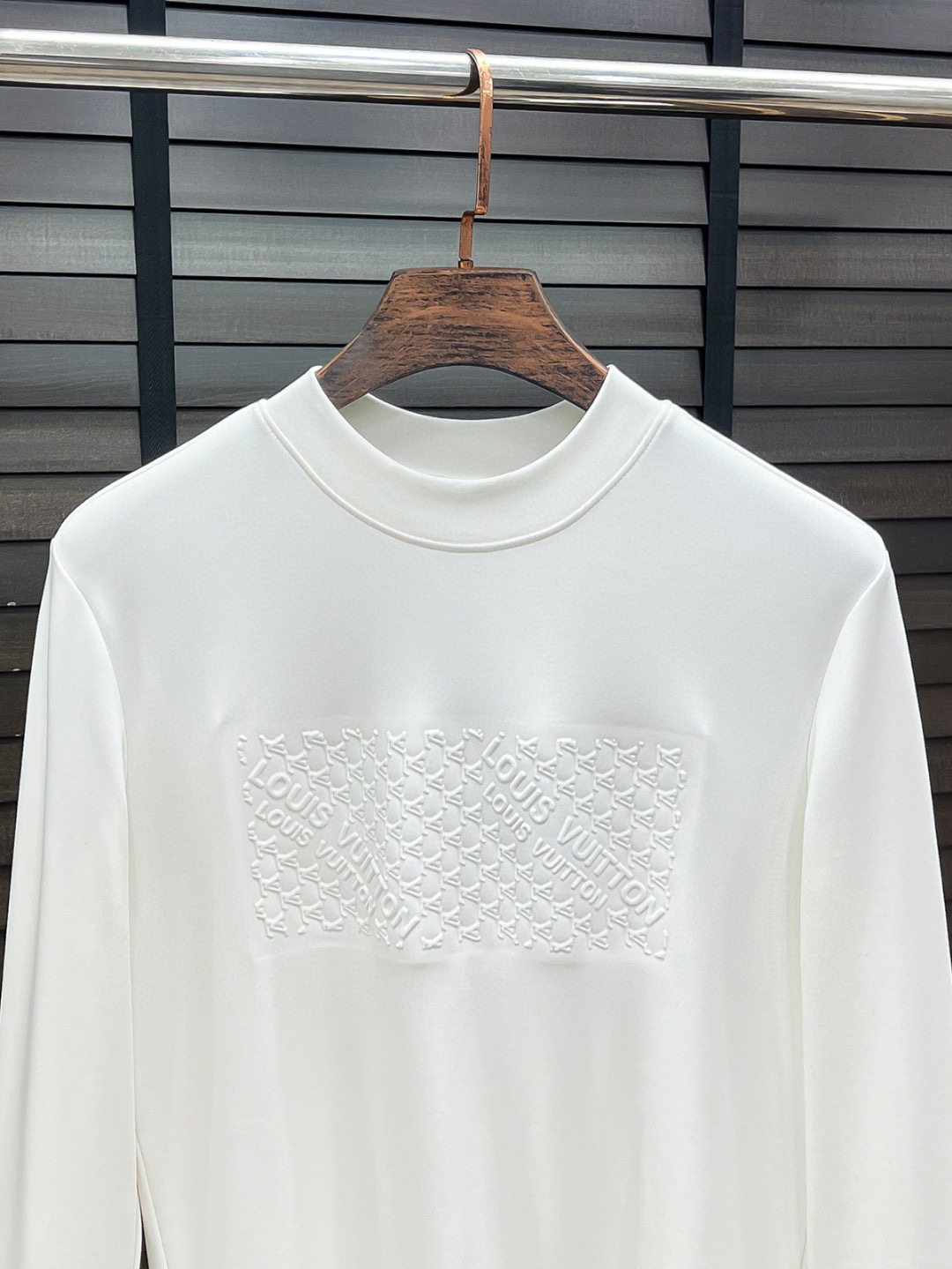 Louis Vuitton Hoodie Cotton Black Fleece Lined S-m-l-xl