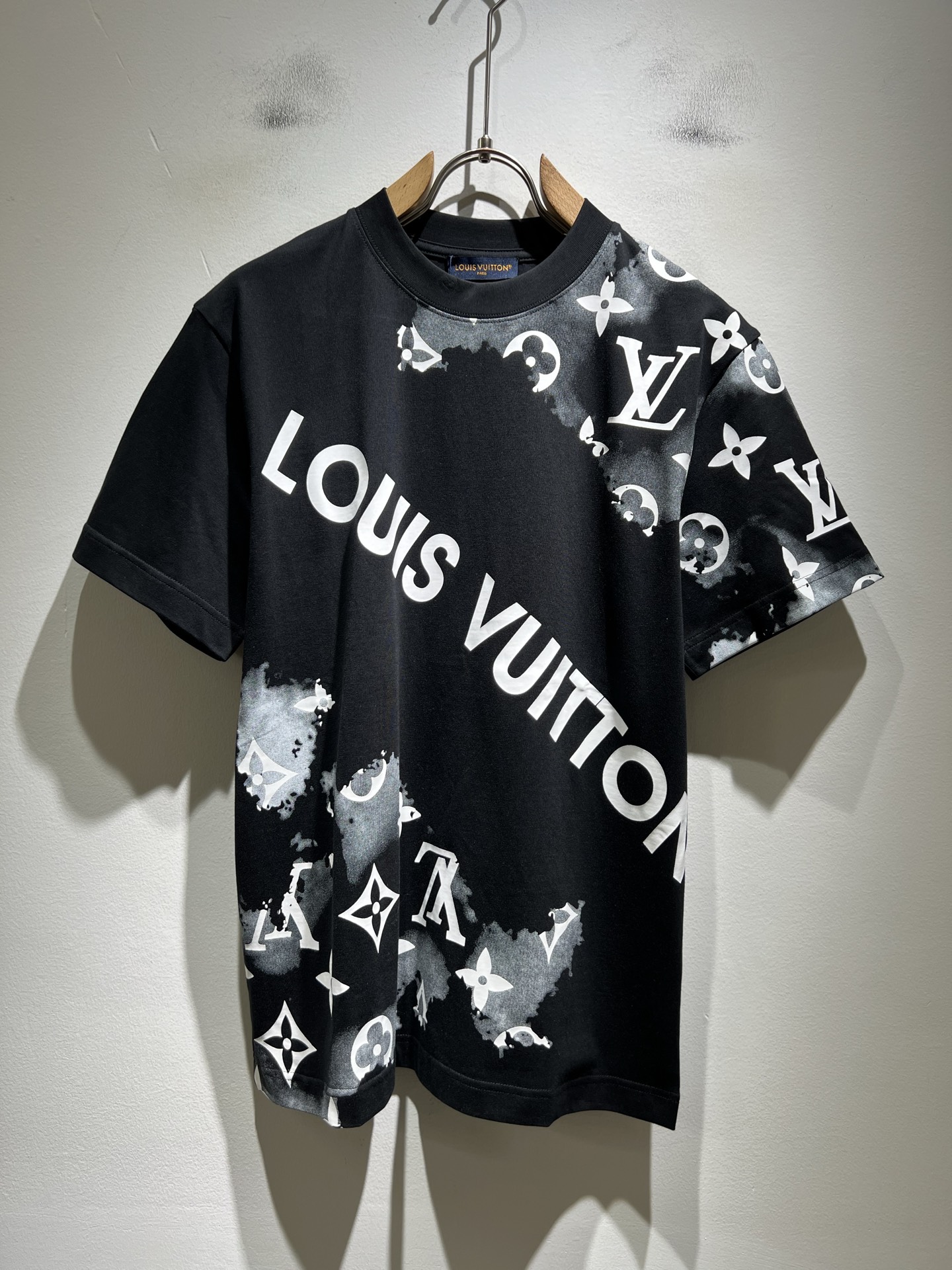 Louis Vuitton Couple Basic Clothing Cotton Printed S-m-l-xl