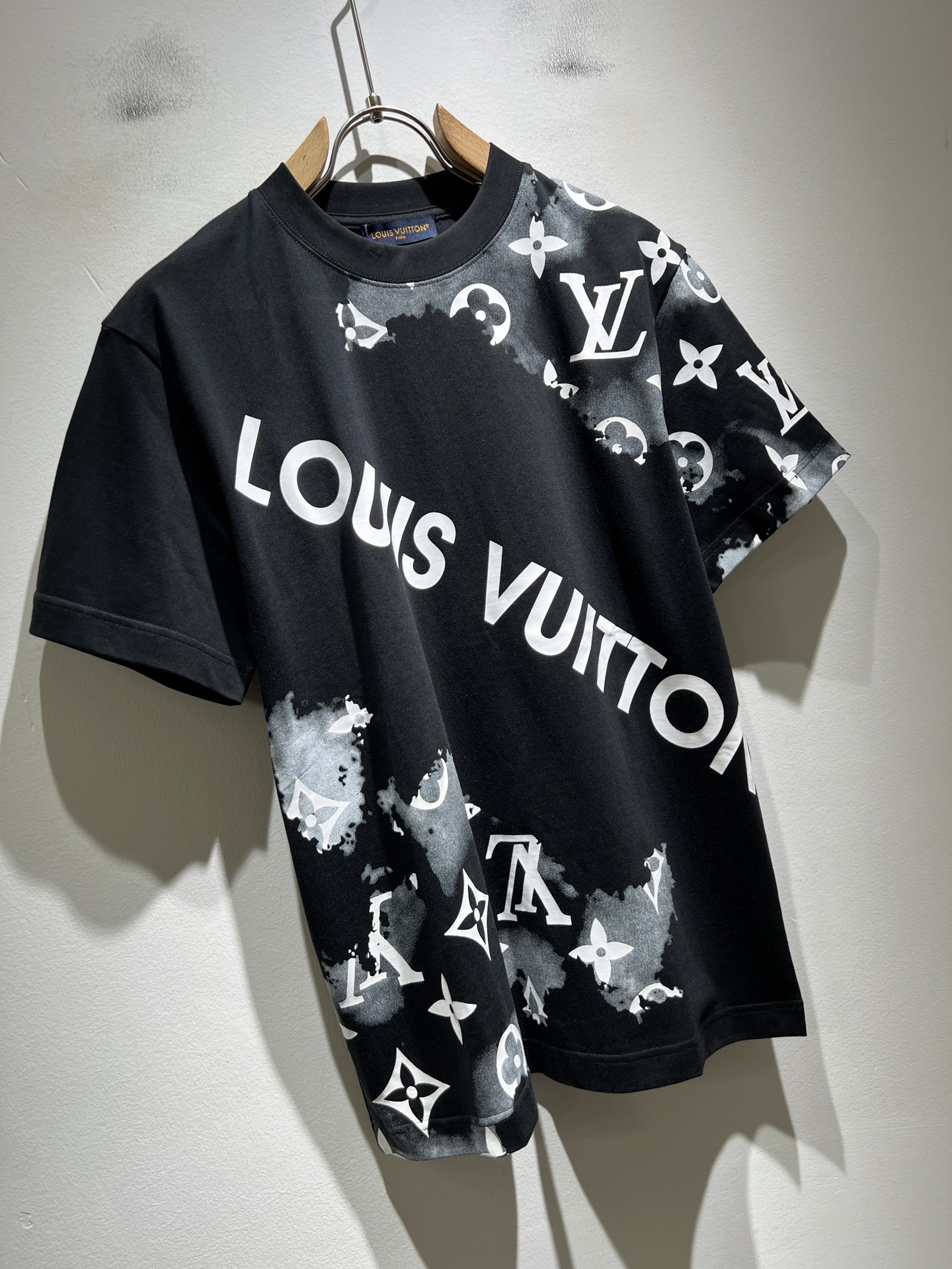 Louis Vuitton Couple Basic Clothing Cotton Printed S-m-l-xl
