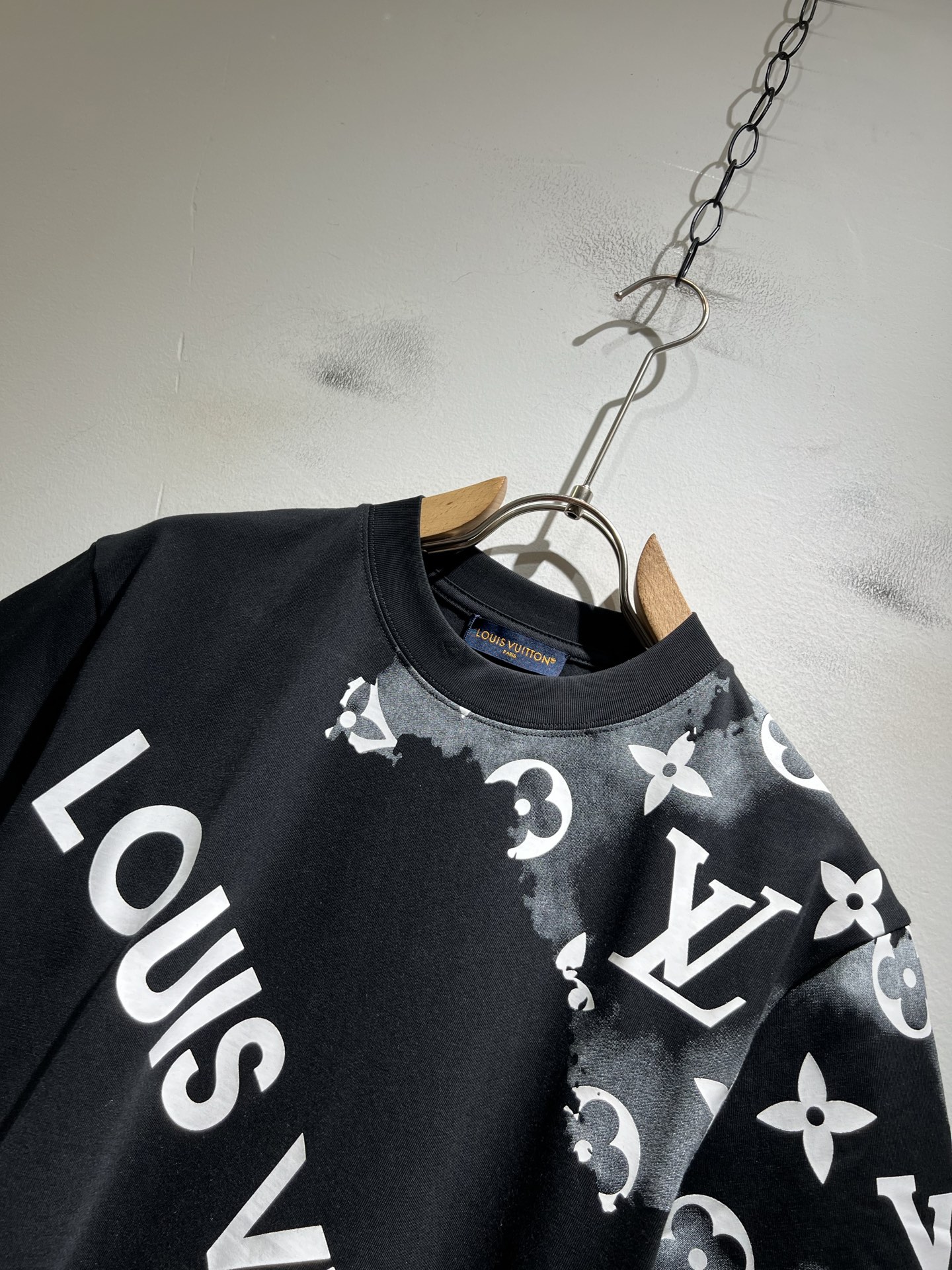 Louis Vuitton Couple Basic Clothing Cotton Printed S-m-l-xl