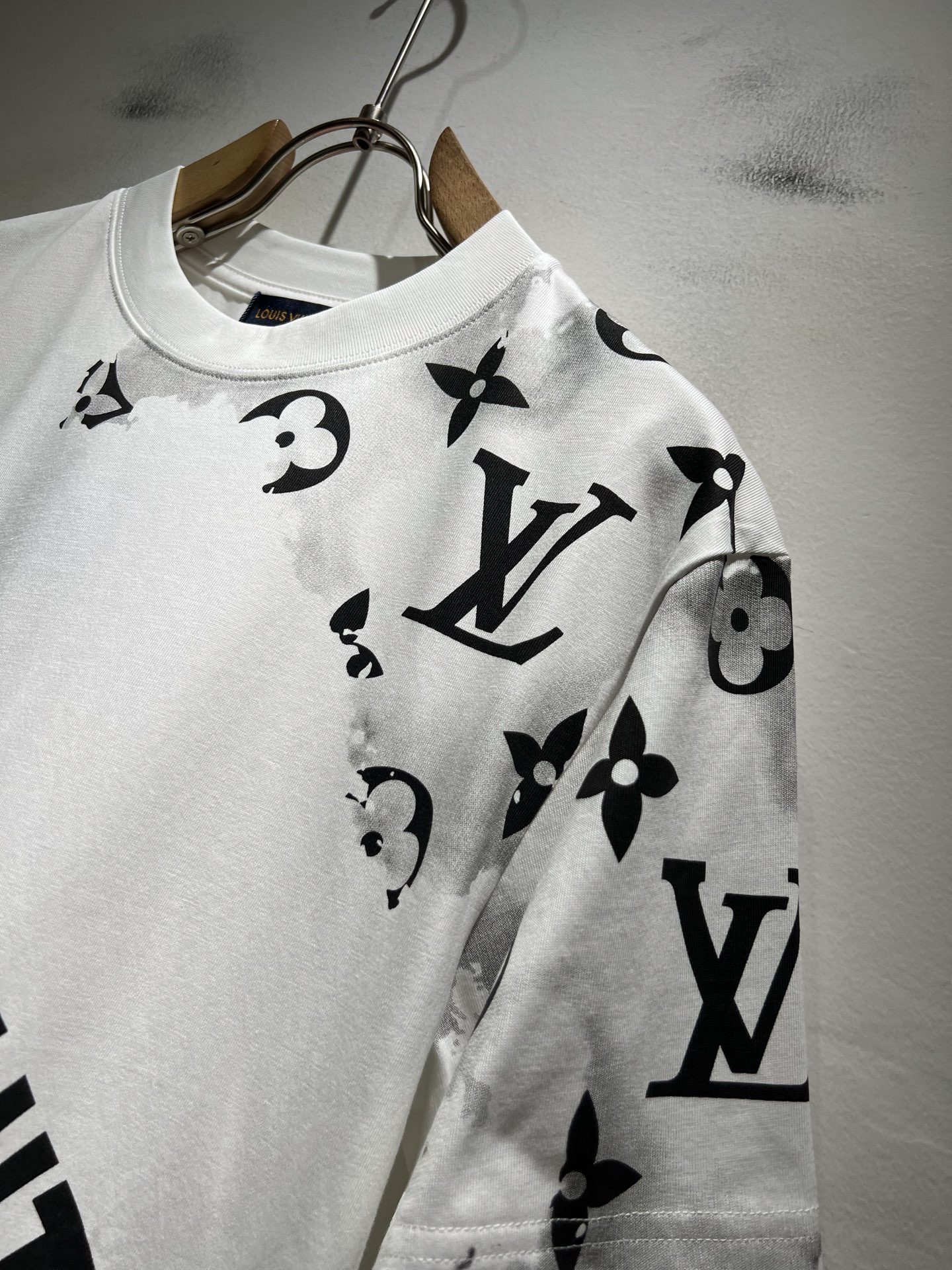 Louis Vuitton Couple Basic Clothing Cotton Printed S-m-l-xl