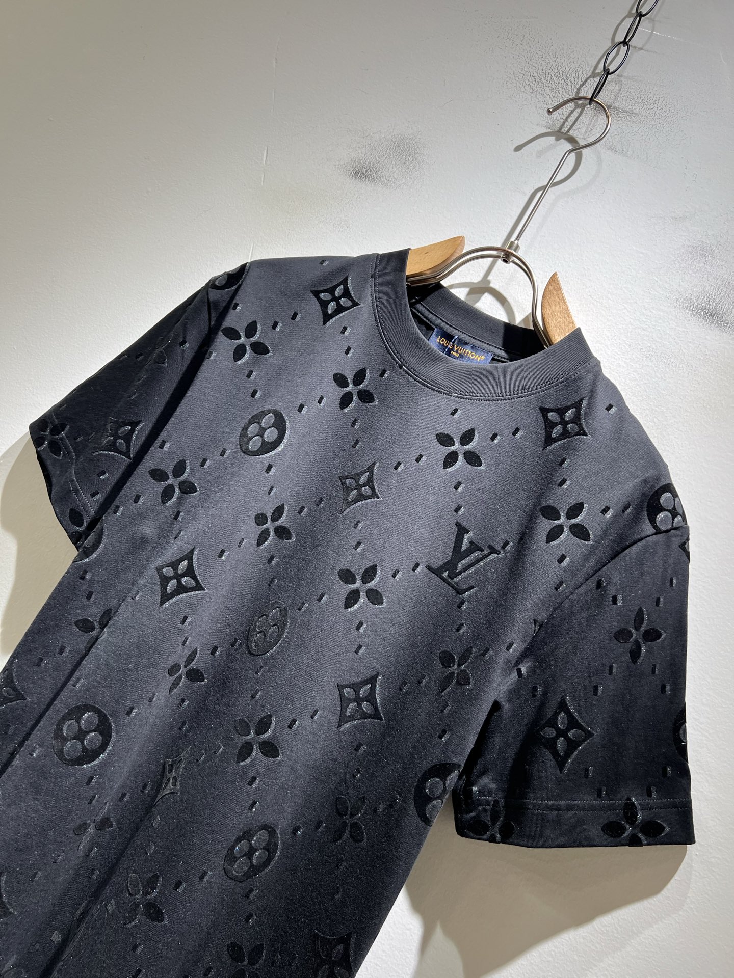 Louis Vuitton Couple Basic Clothing Cotton Printed S-m-l-xl