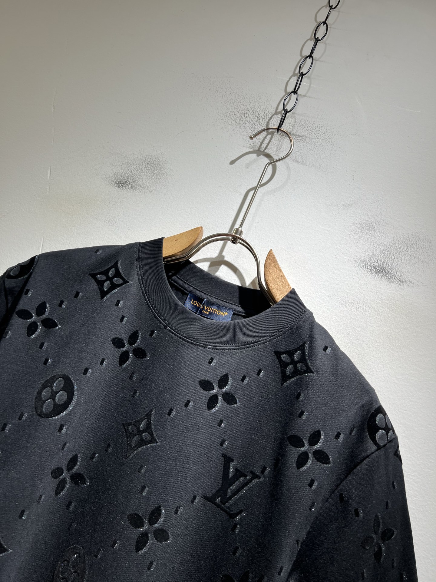 Louis Vuitton Couple Basic Clothing Cotton Printed S-m-l-xl