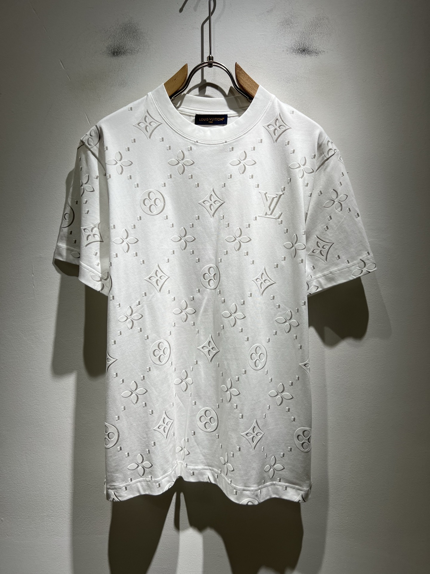 Louis Vuitton Couple Basic Clothing Cotton Printed S-m-l-xl