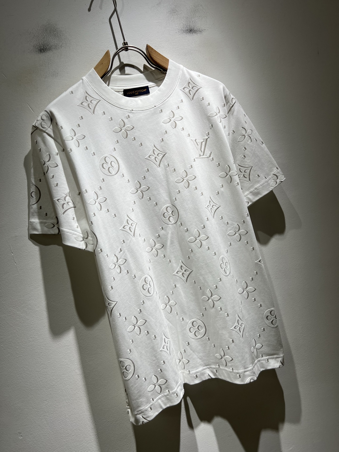 Louis Vuitton Couple Basic Clothing Cotton Printed S-m-l-xl