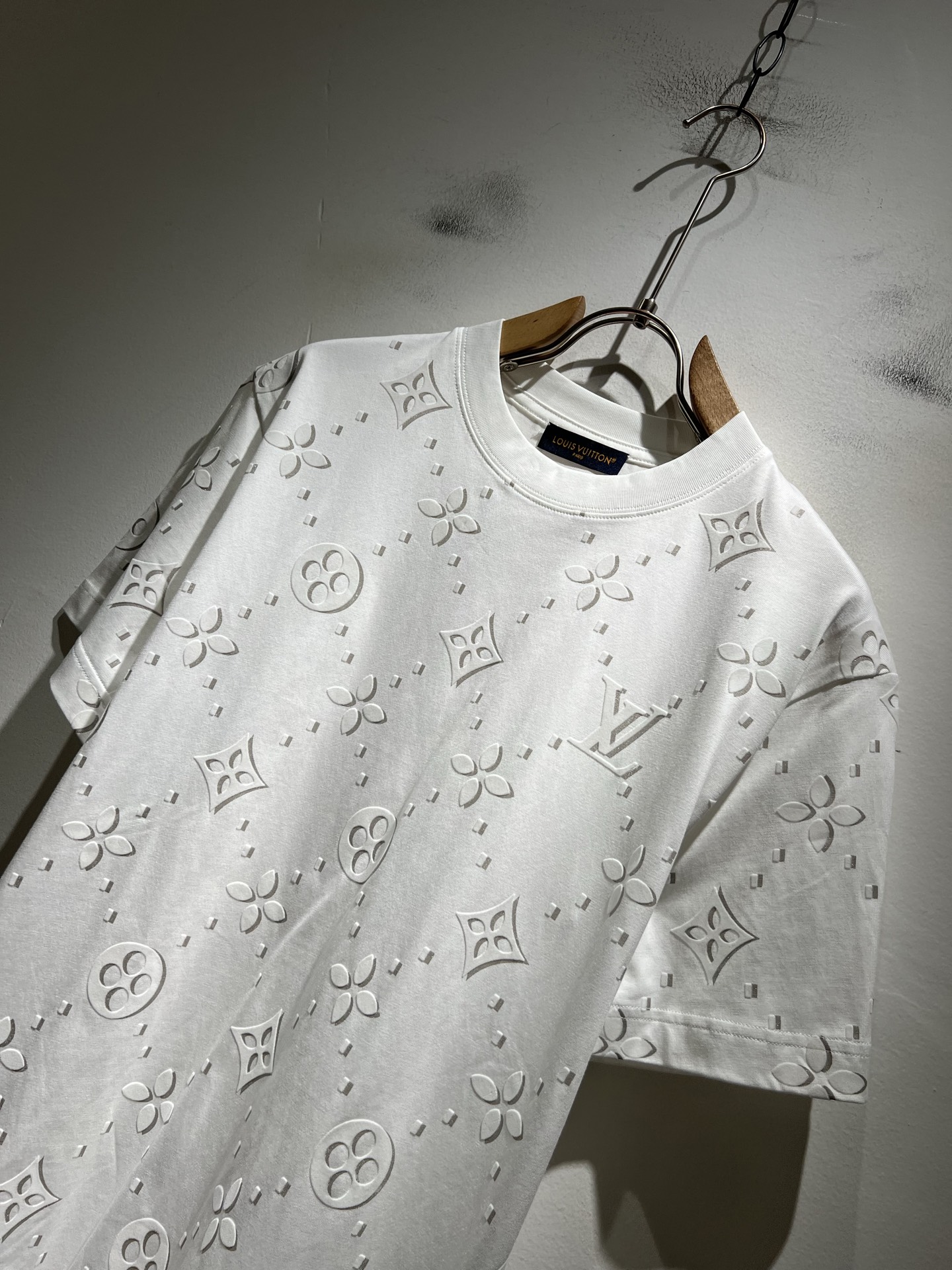 Louis Vuitton Couple Basic Clothing Cotton Printed S-m-l-xl