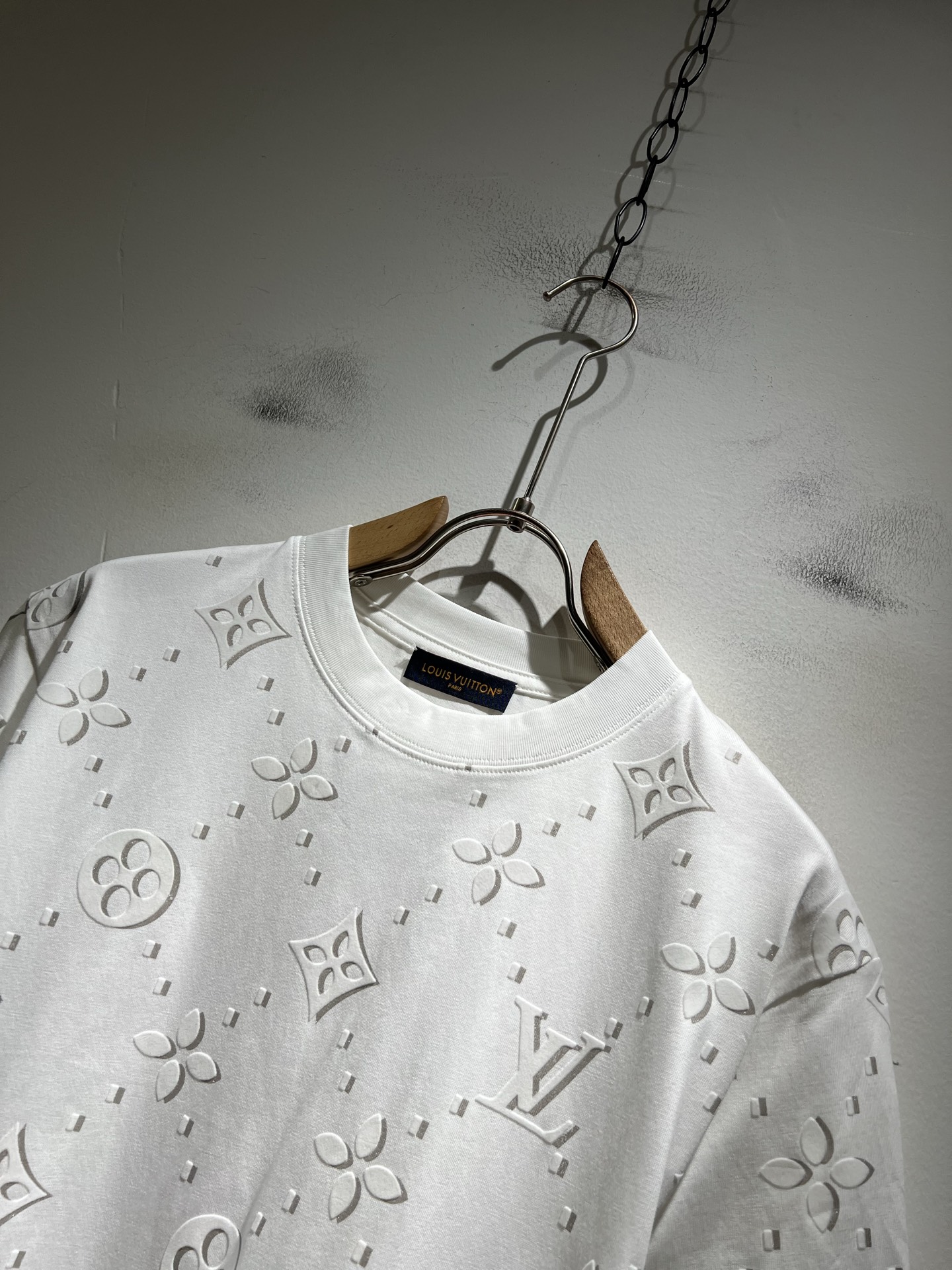 Louis Vuitton Couple Basic Clothing Cotton Printed S-m-l-xl