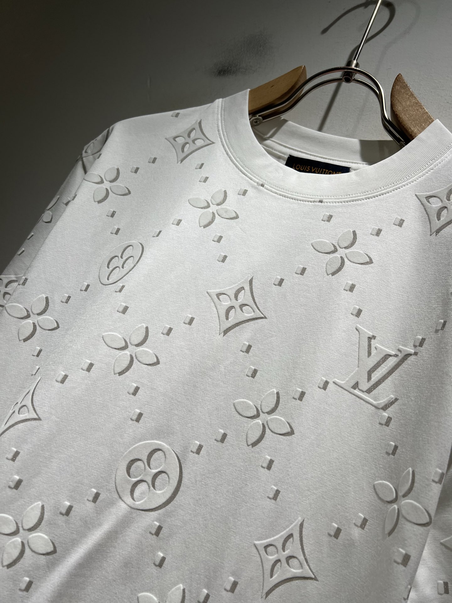 Louis Vuitton Couple Basic Clothing Cotton Printed S-m-l-xl