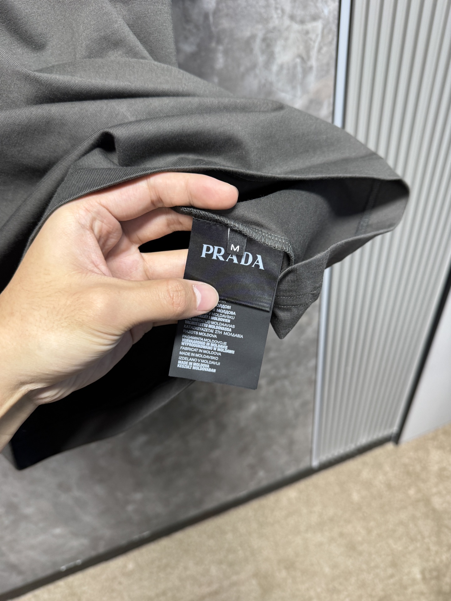 Prada Couple Basic Clothing Cotton S-m-l-xl