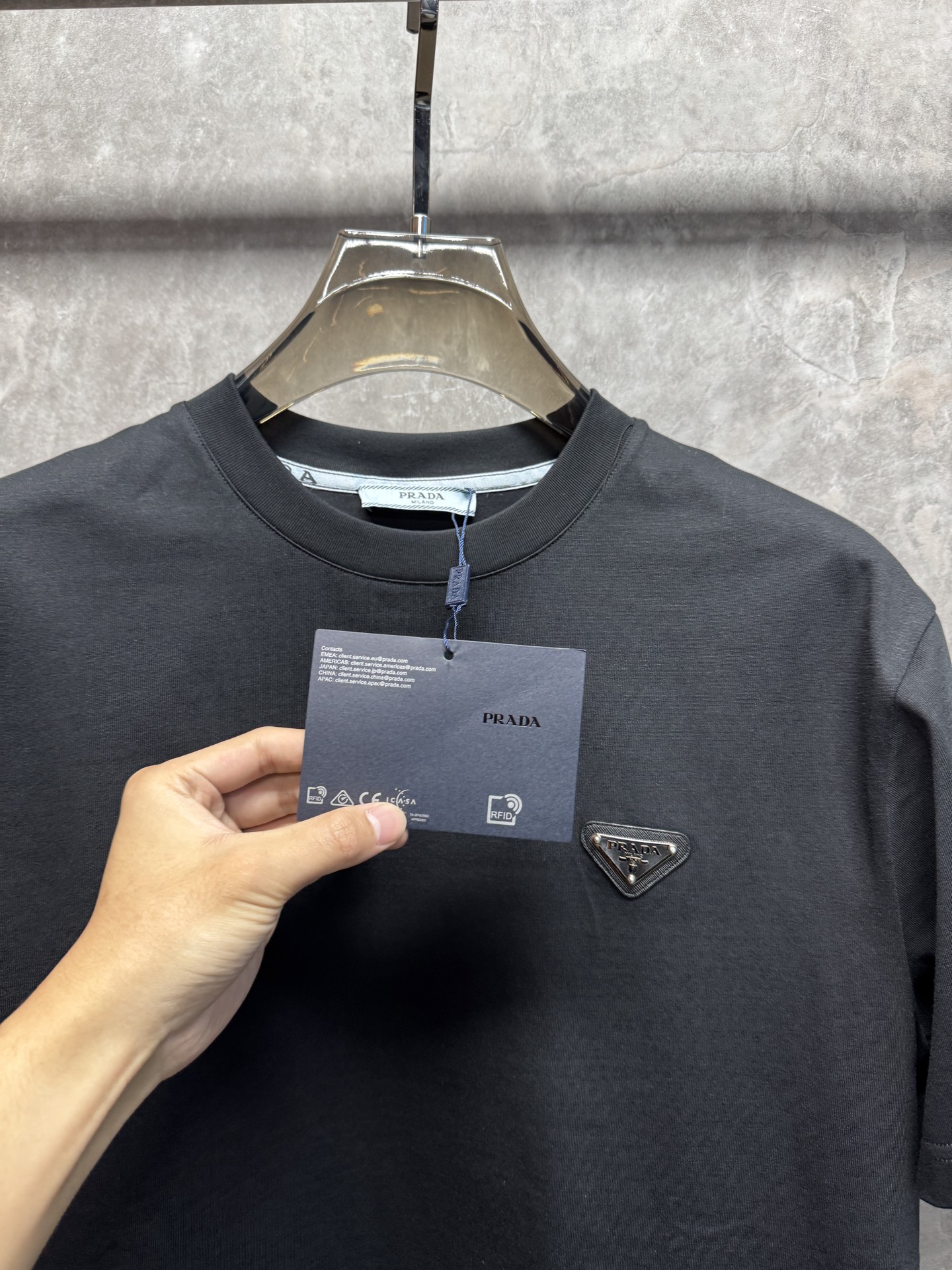 Prada Couple Basic Clothing Cotton S-m-l-xl