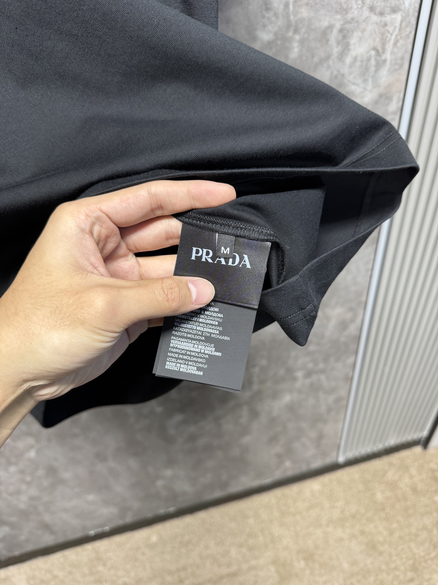 Prada Couple Basic Clothing Cotton S-m-l-xl