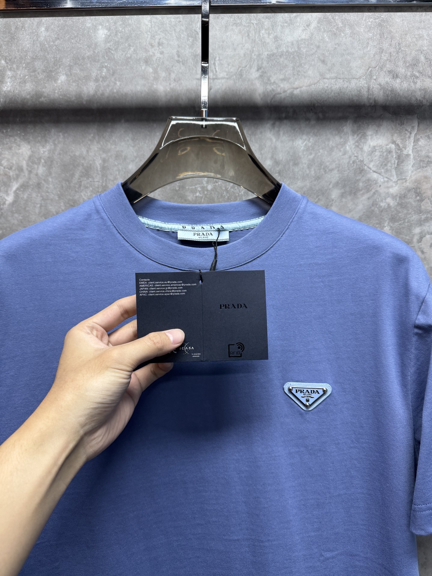 Prada Couple Basic Clothing Cotton S-m-l-xl