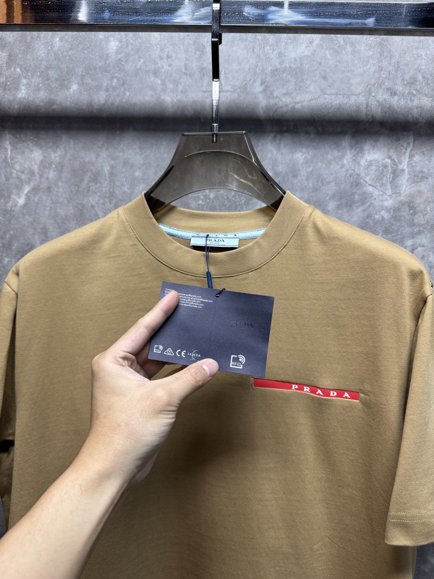 Prada Couple Basic Clothing Cotton S-m-l-xl