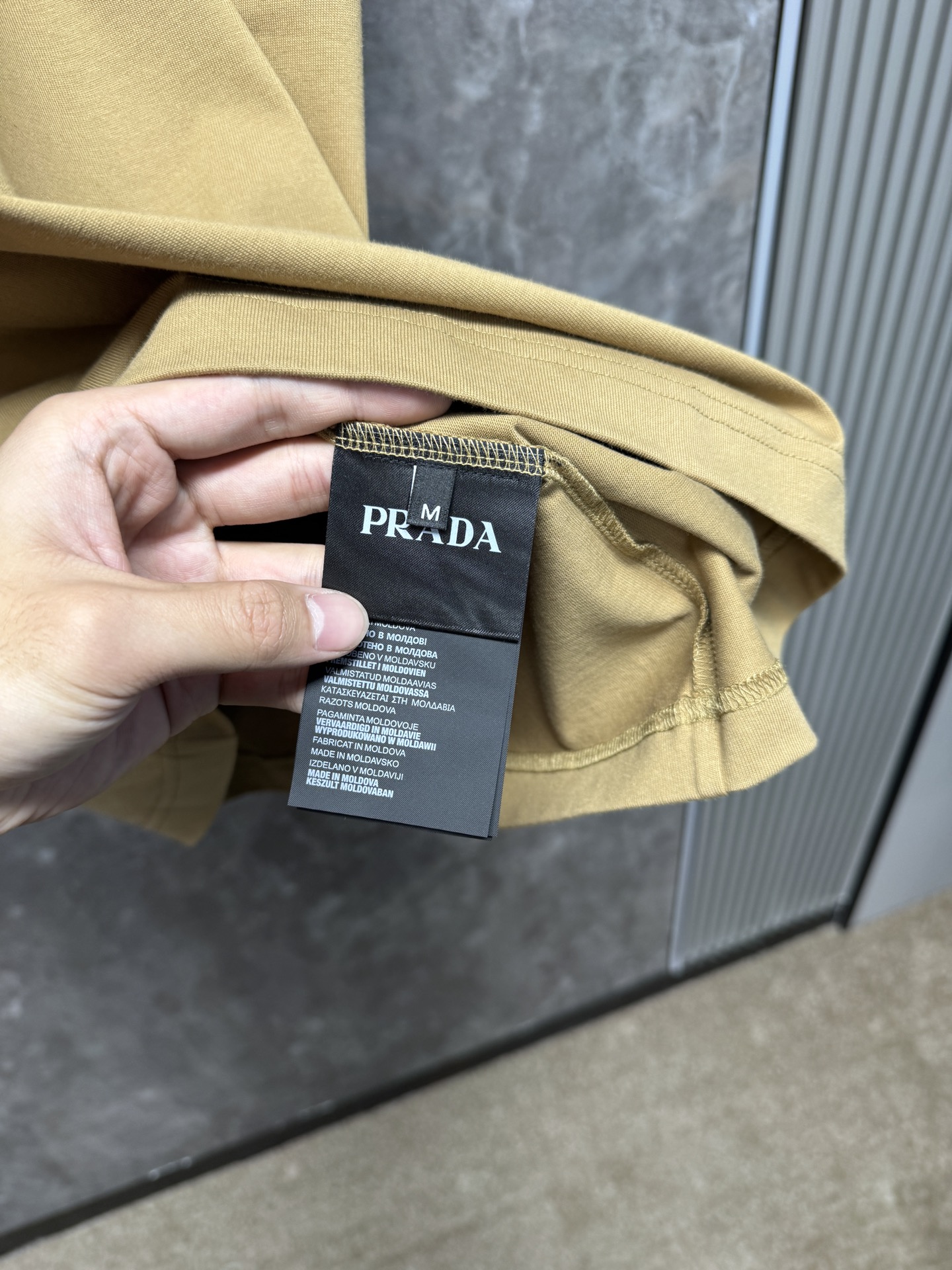 Prada Couple Basic Clothing Cotton S-m-l-xl