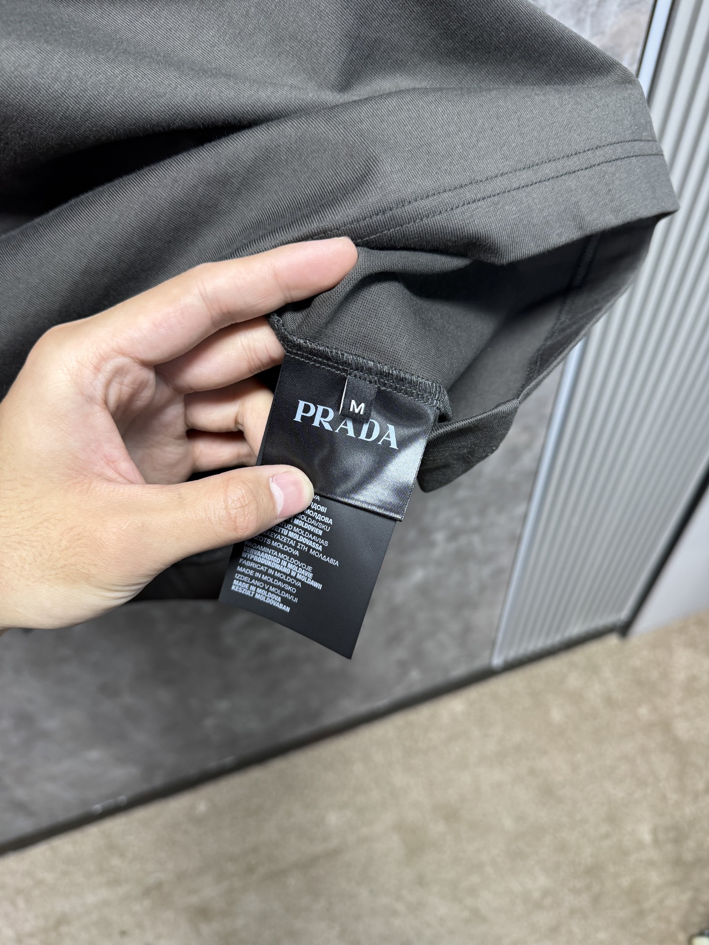 Prada Couple Basic Clothing Cotton S-m-l-xl