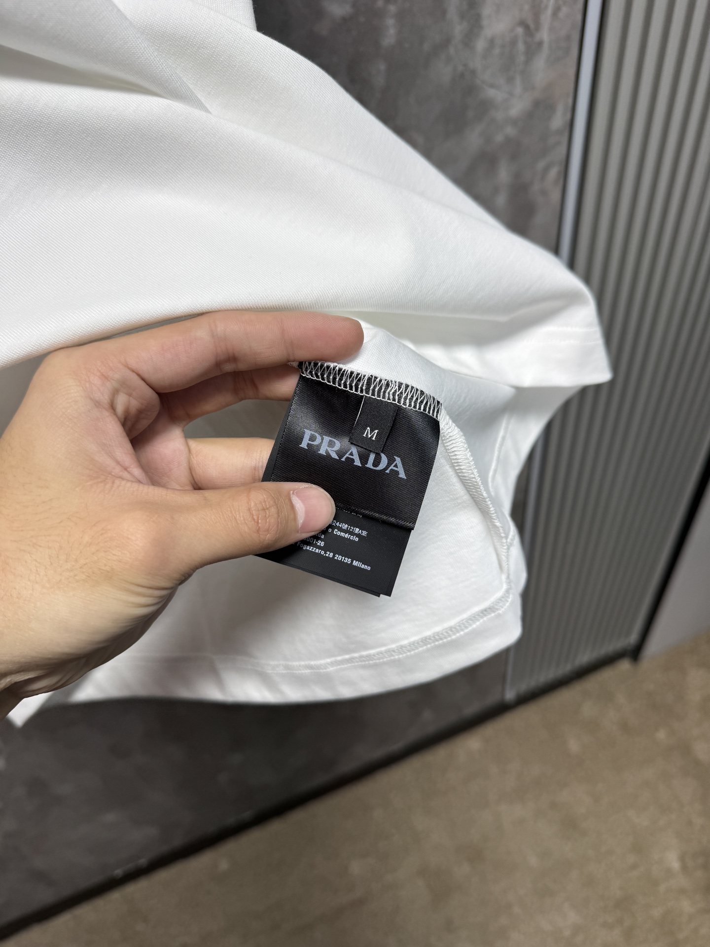 Prada Couple Basic Clothing Cotton S-m-l-xl