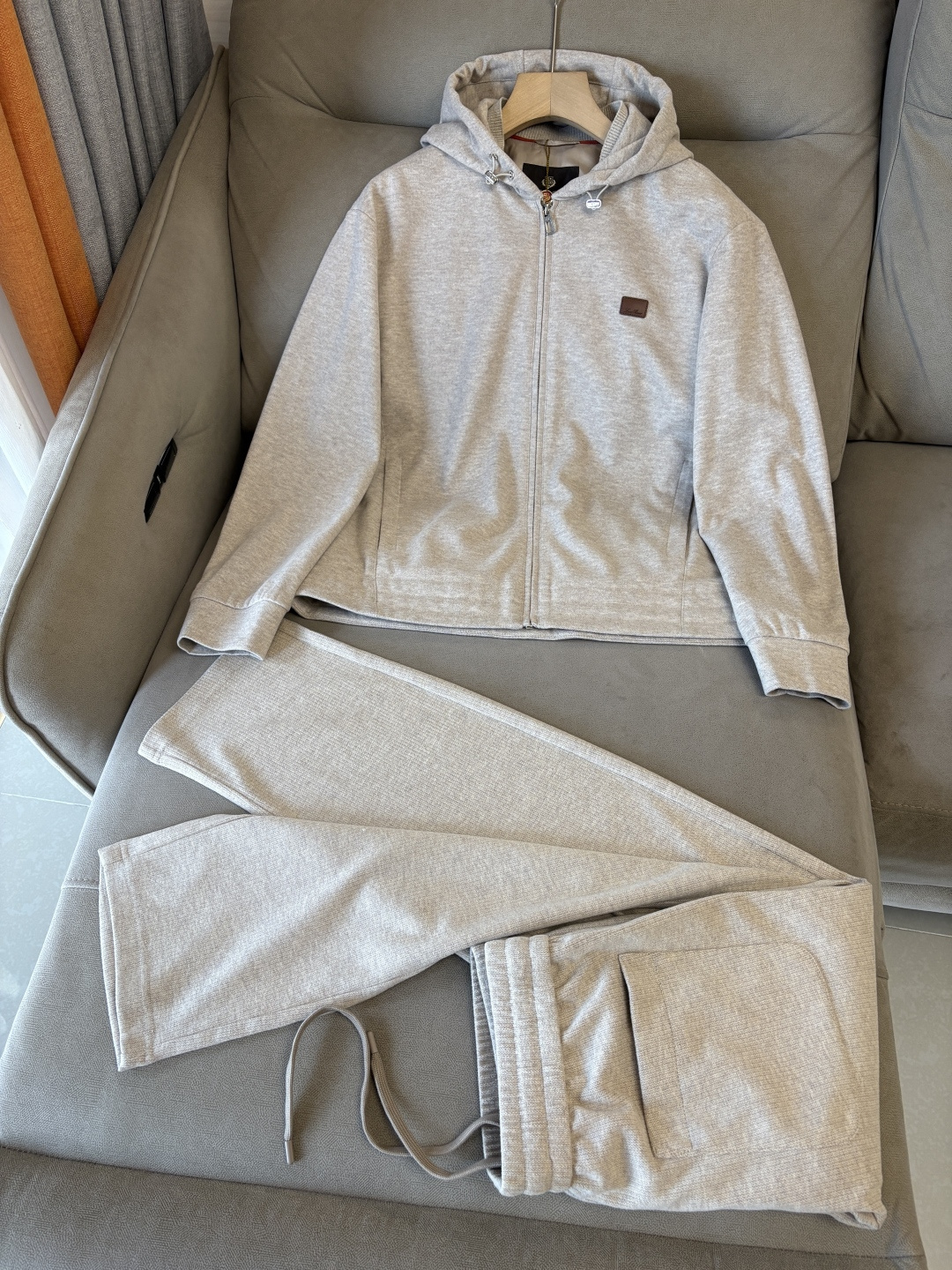 Loro Piana Male Hoodie Cotton Hooded L