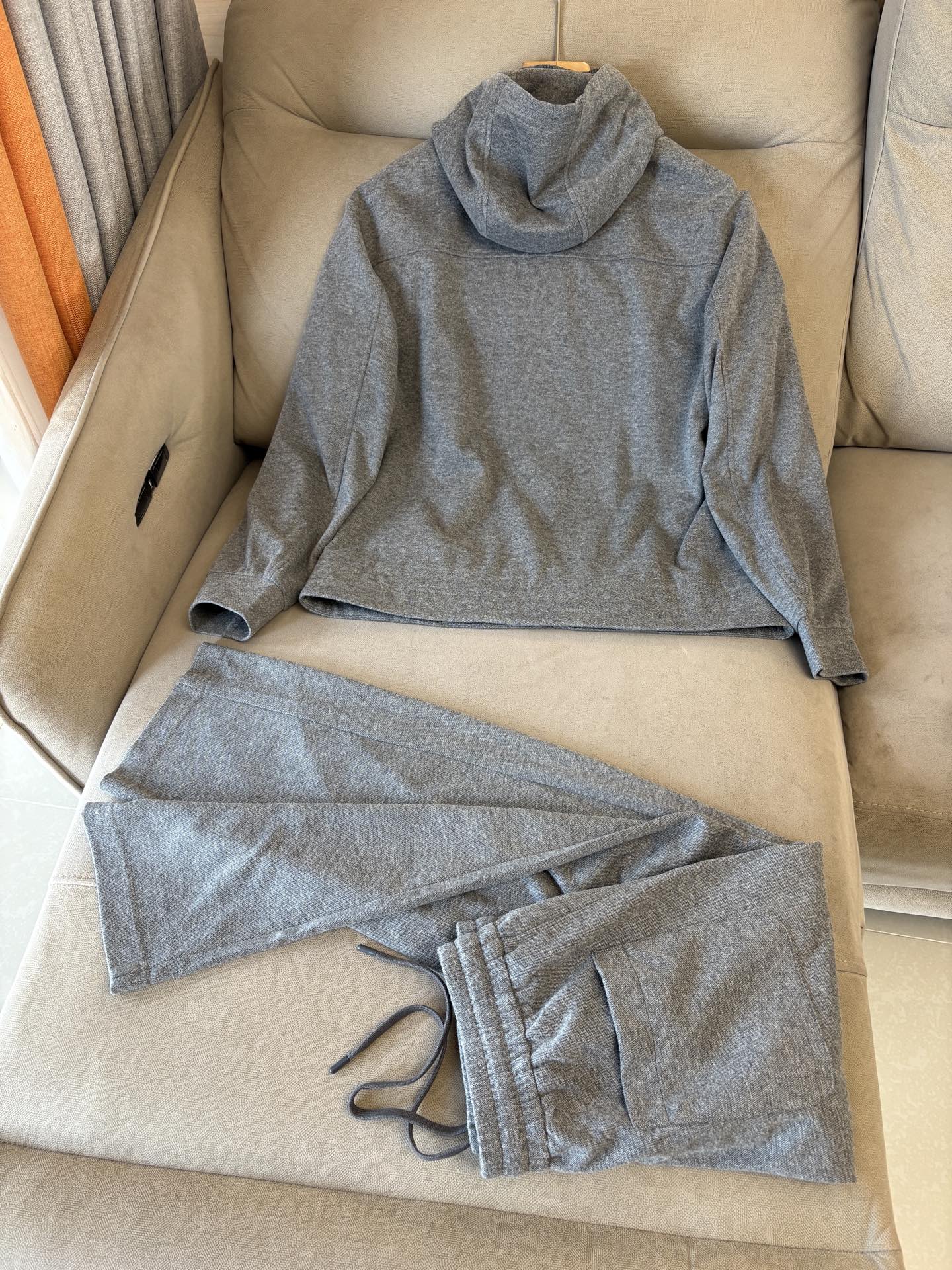 Loro Piana Male Hoodie Cotton Hooded L