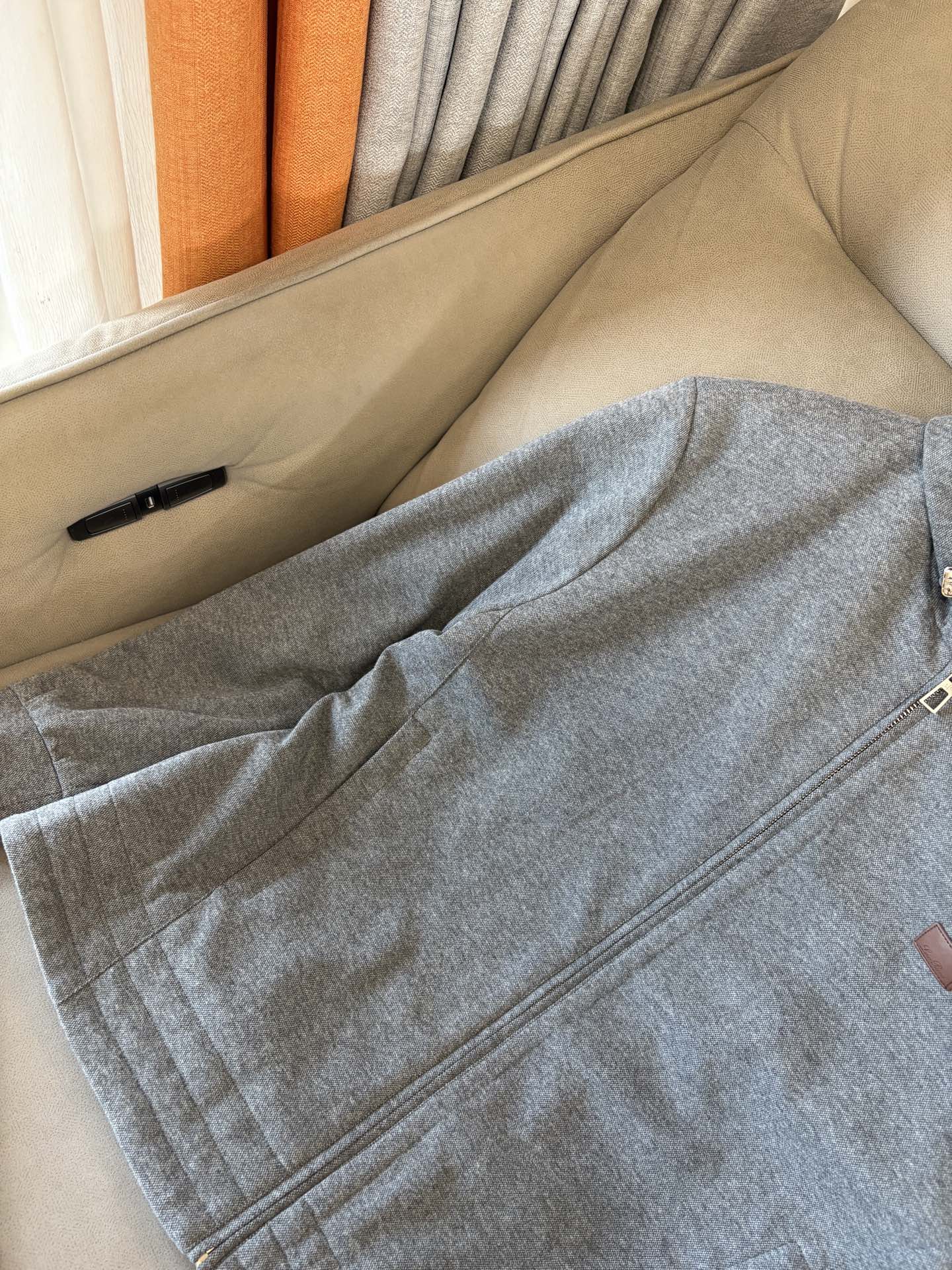 Loro Piana Male Hoodie Cotton Hooded L