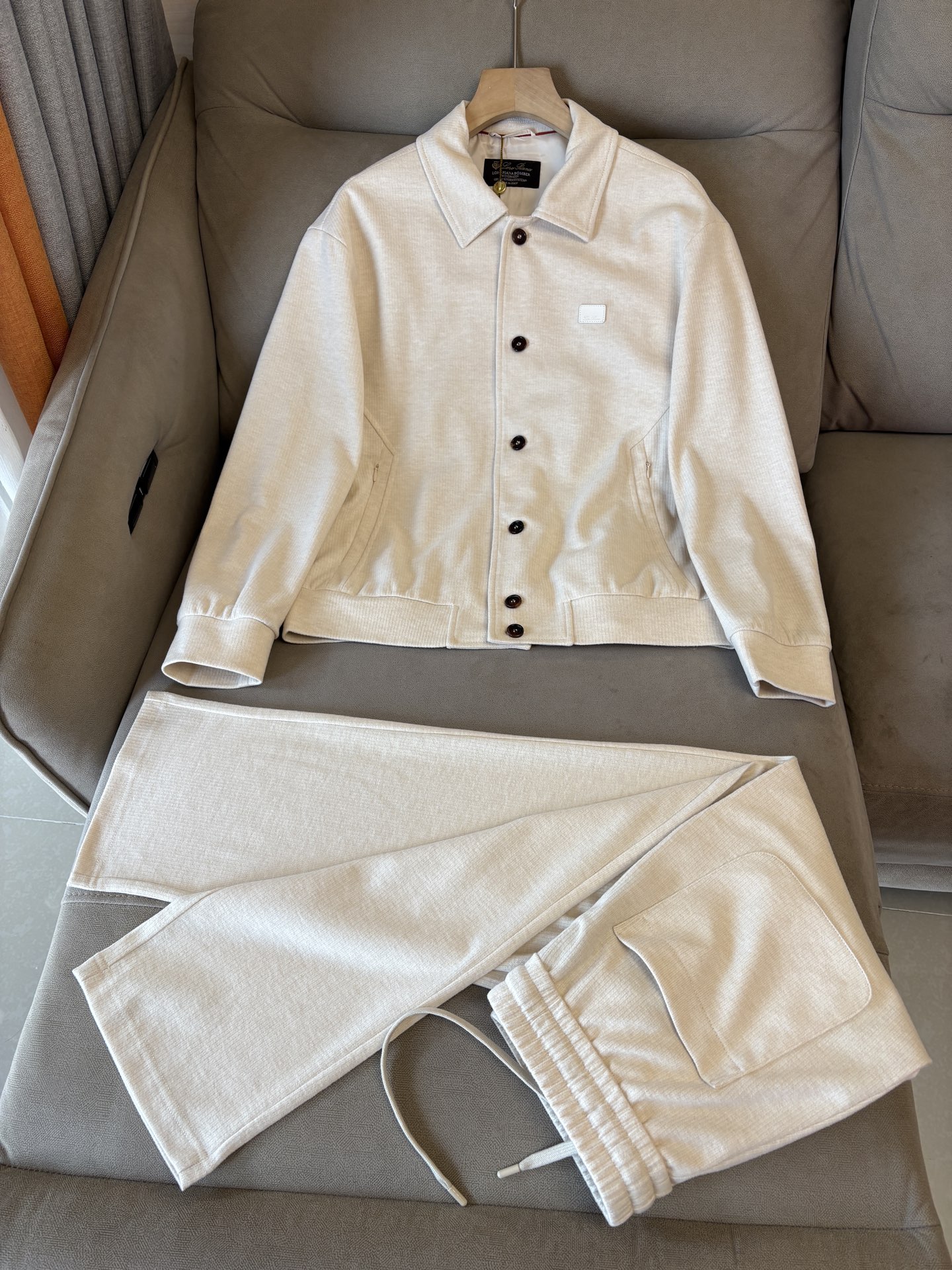 Loro Piana Male Hoodie Cotton Hooded L