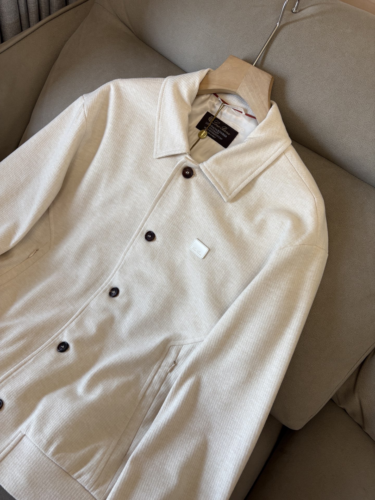 Loro Piana Male Hoodie Cotton Hooded L