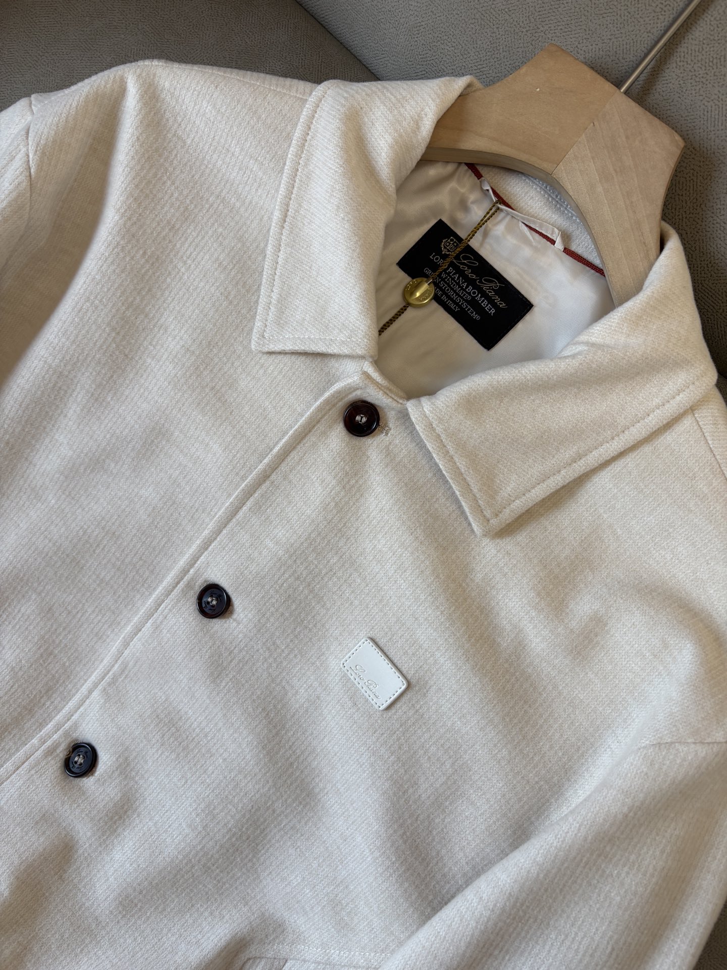 Loro Piana Male Hoodie Cotton Hooded L