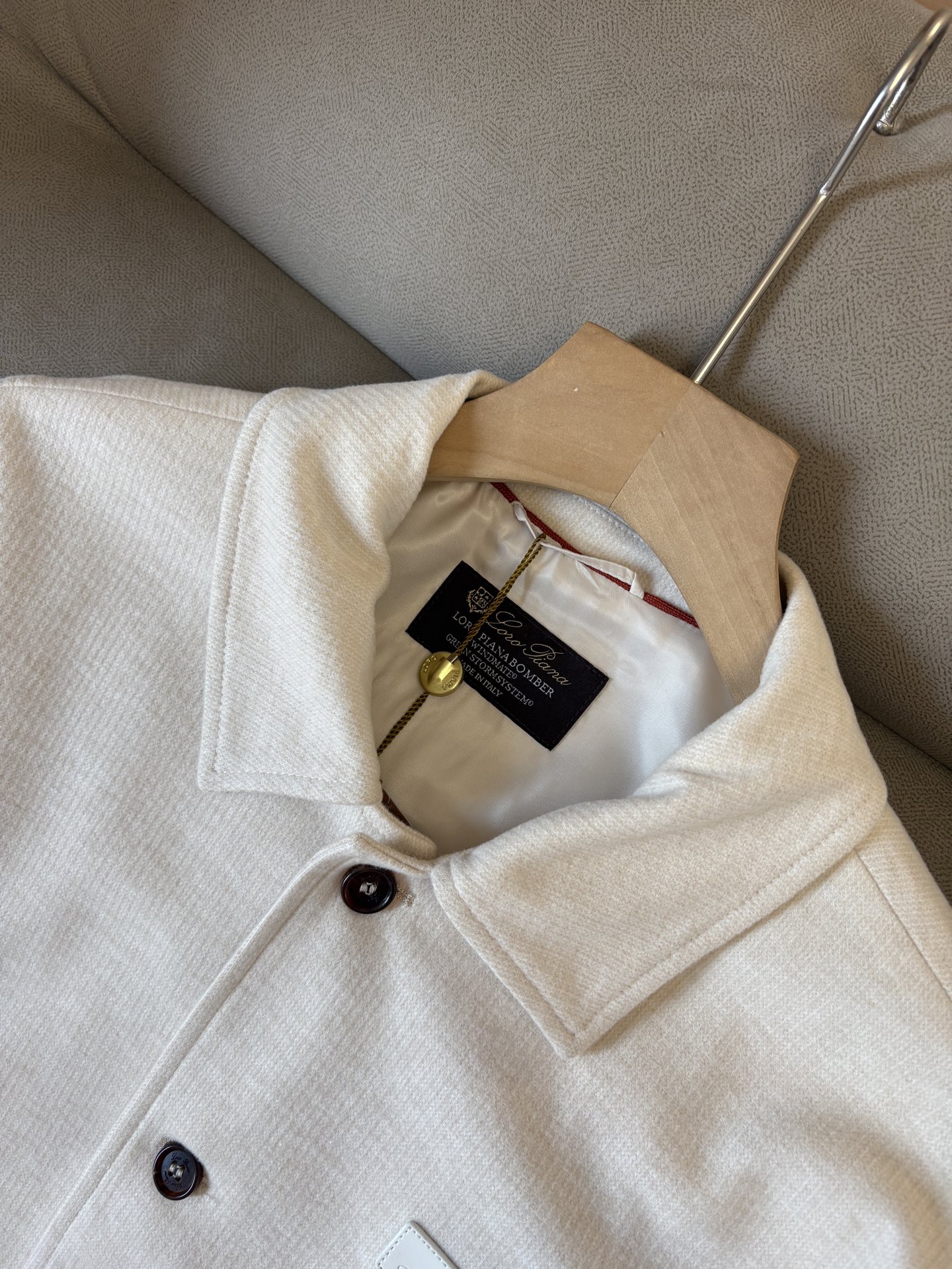Loro Piana Male Hoodie Cotton Hooded L